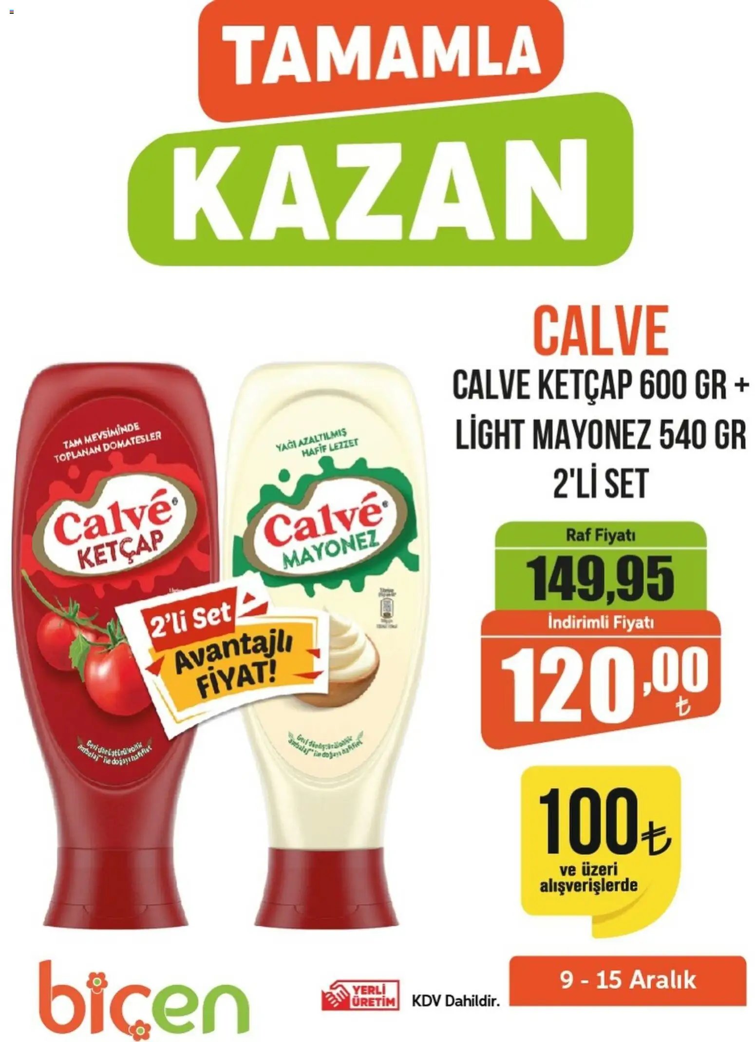 Biçen Market - Tamamla Kazan