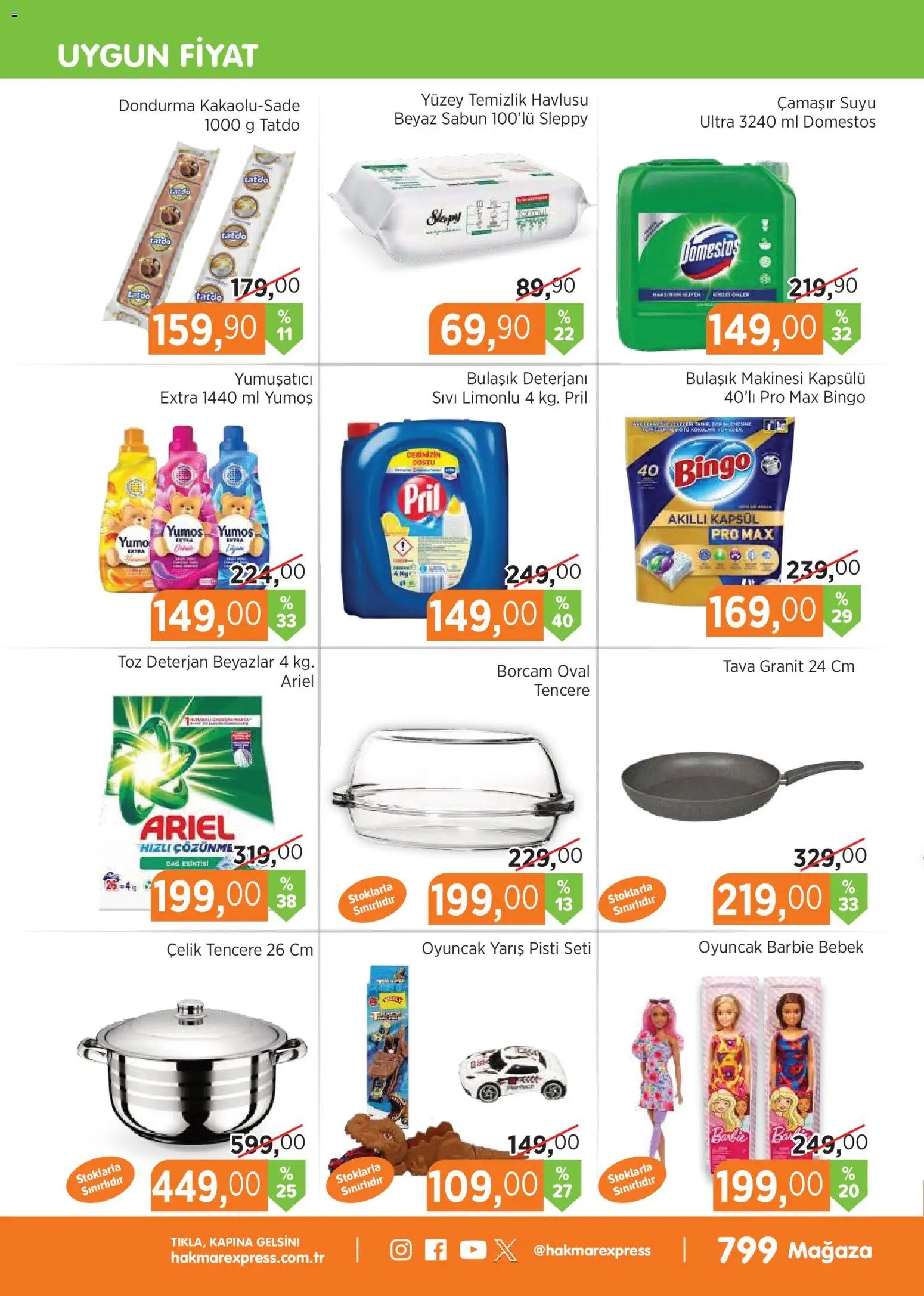 Hakmar Express - Açılış İndirimleri