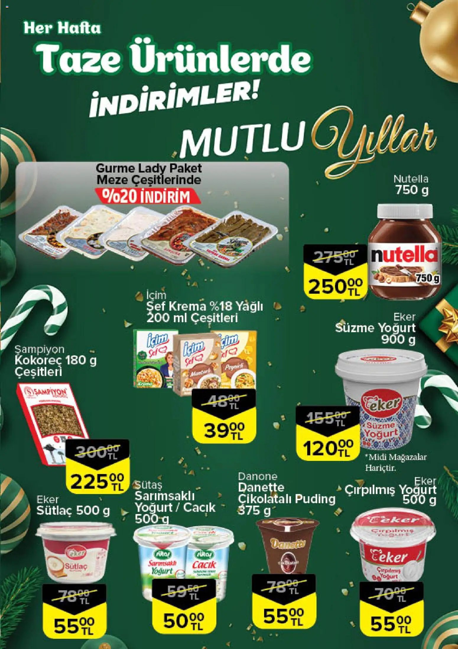 Onur Market Taze Ürünlerde İndirimler - İstanbul