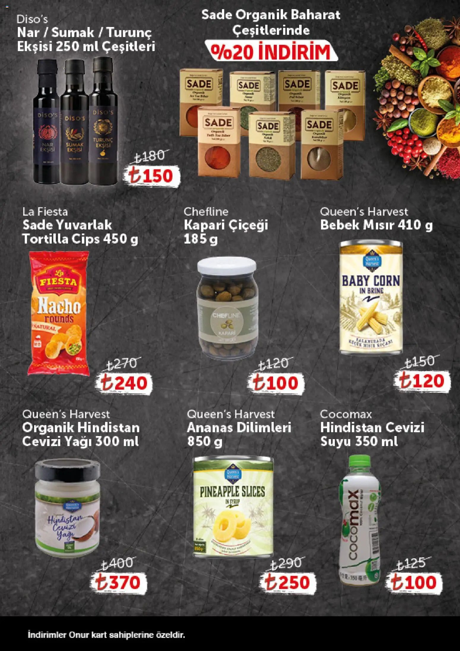 Onur Market - Katalog Gurme