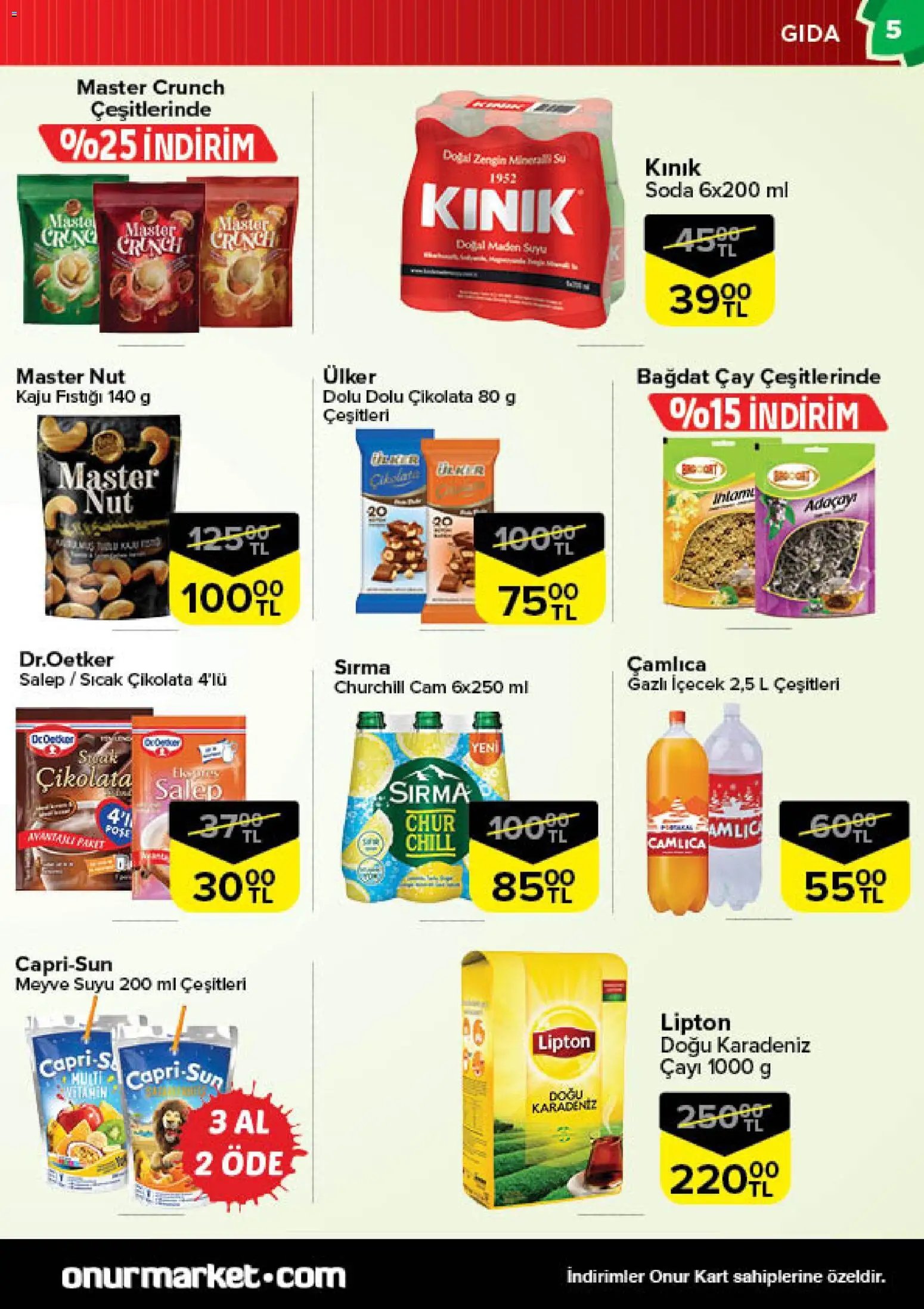 Onur Market Katalog - İstanbul