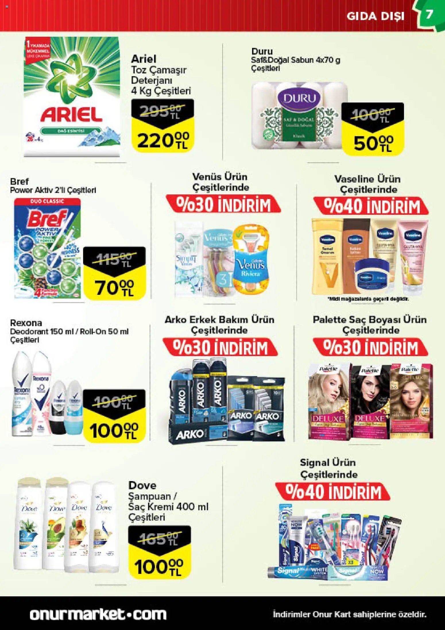 Onur Market Katalog - İstanbul