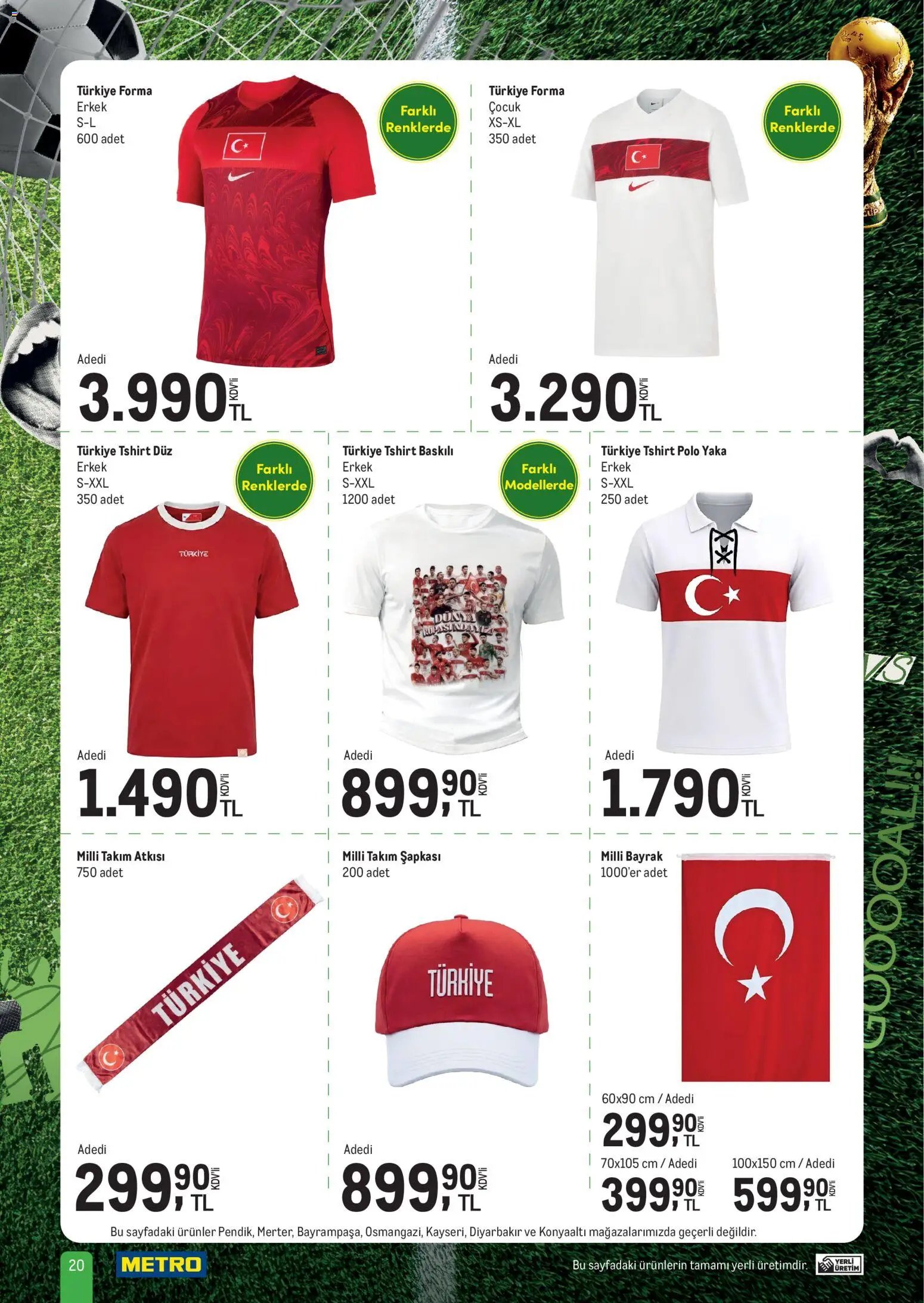 Metro - Dünya Kupası’nın Lezzet Kadrosu Sahada