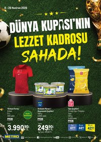 Metro - Dünya Kupası’nın Lezzet Kadrosu Sahada