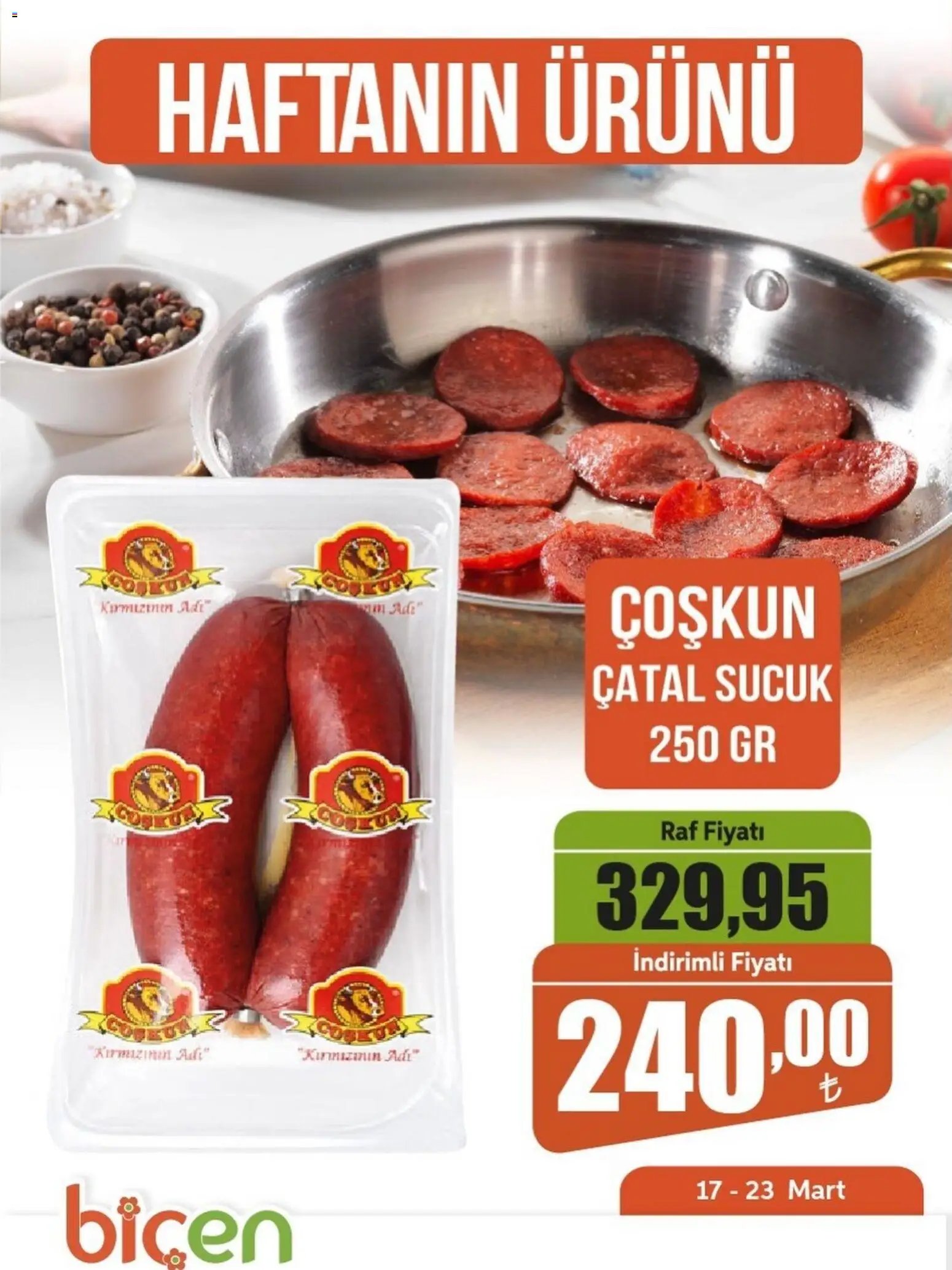 Biçen Market - Haftanın Ürünü