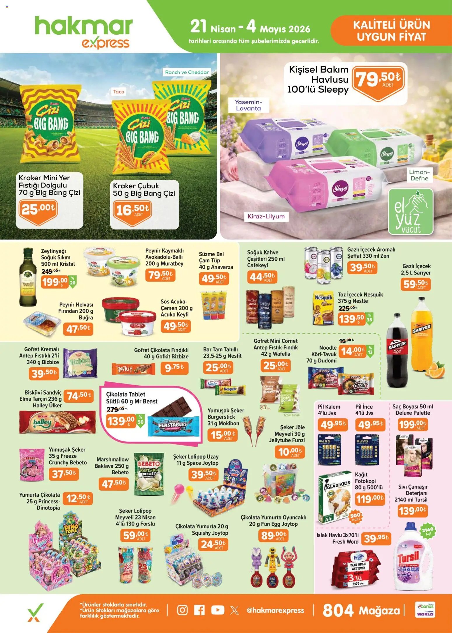 Hakmar Express - Salı Aktüel Ürünler