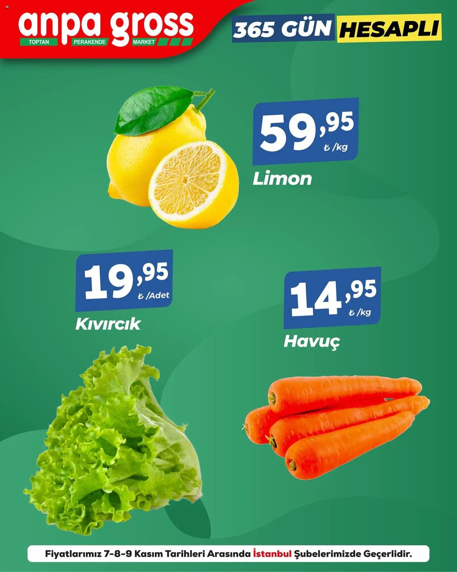 Anpa Gross Sebze ve meyve