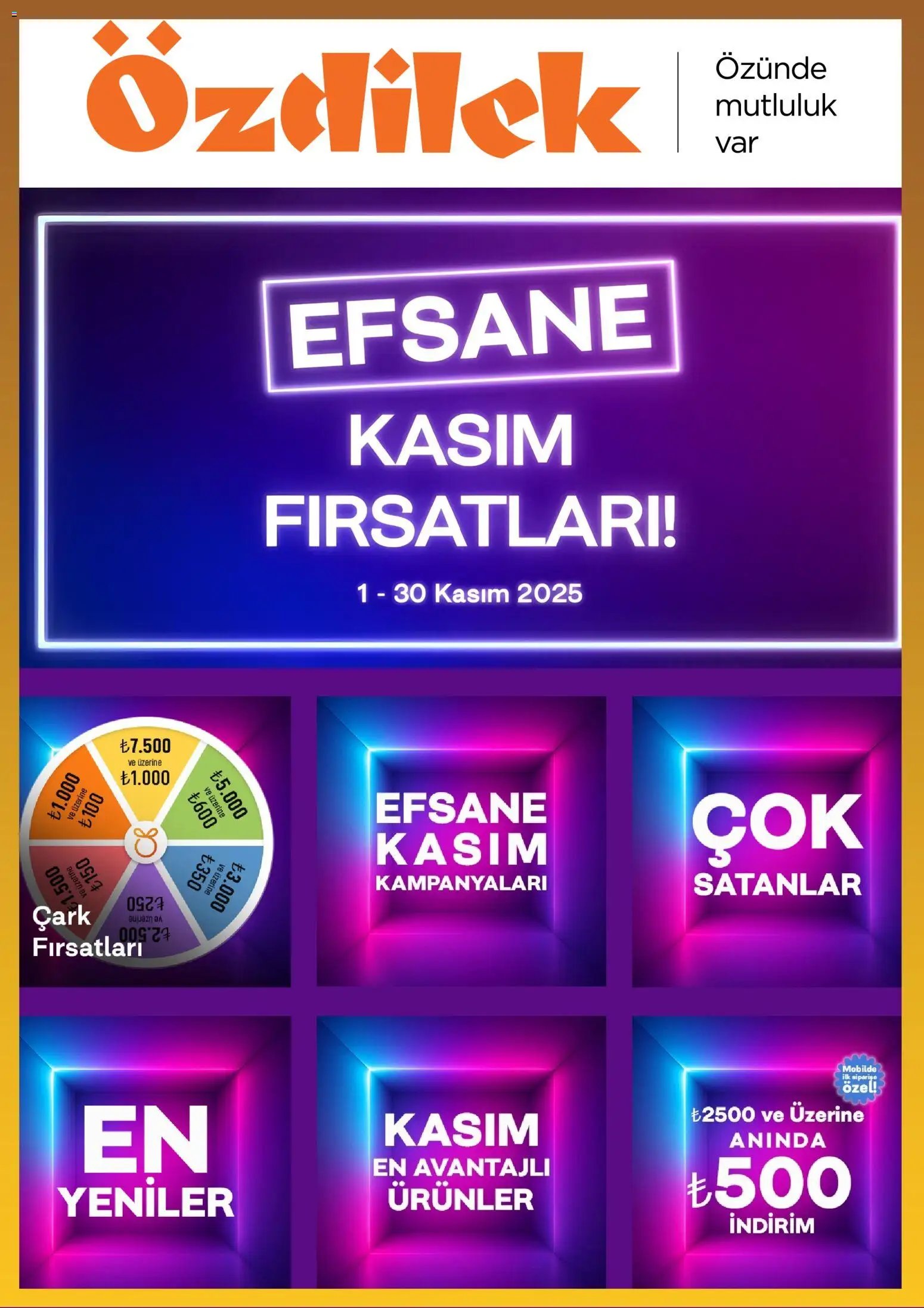 Özdilek Black Friday