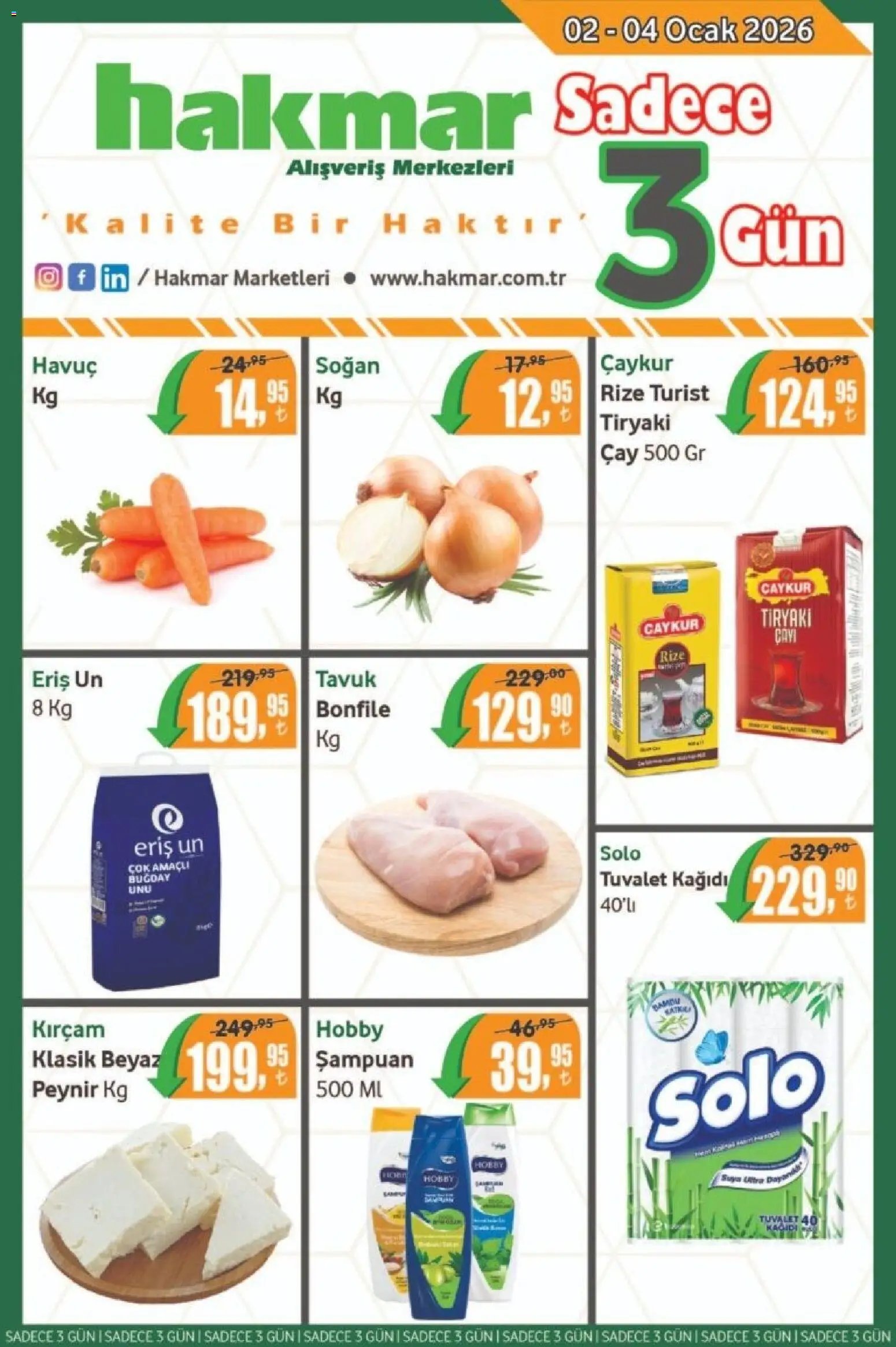 Hakmar - Katalog Sadece 3 Gün