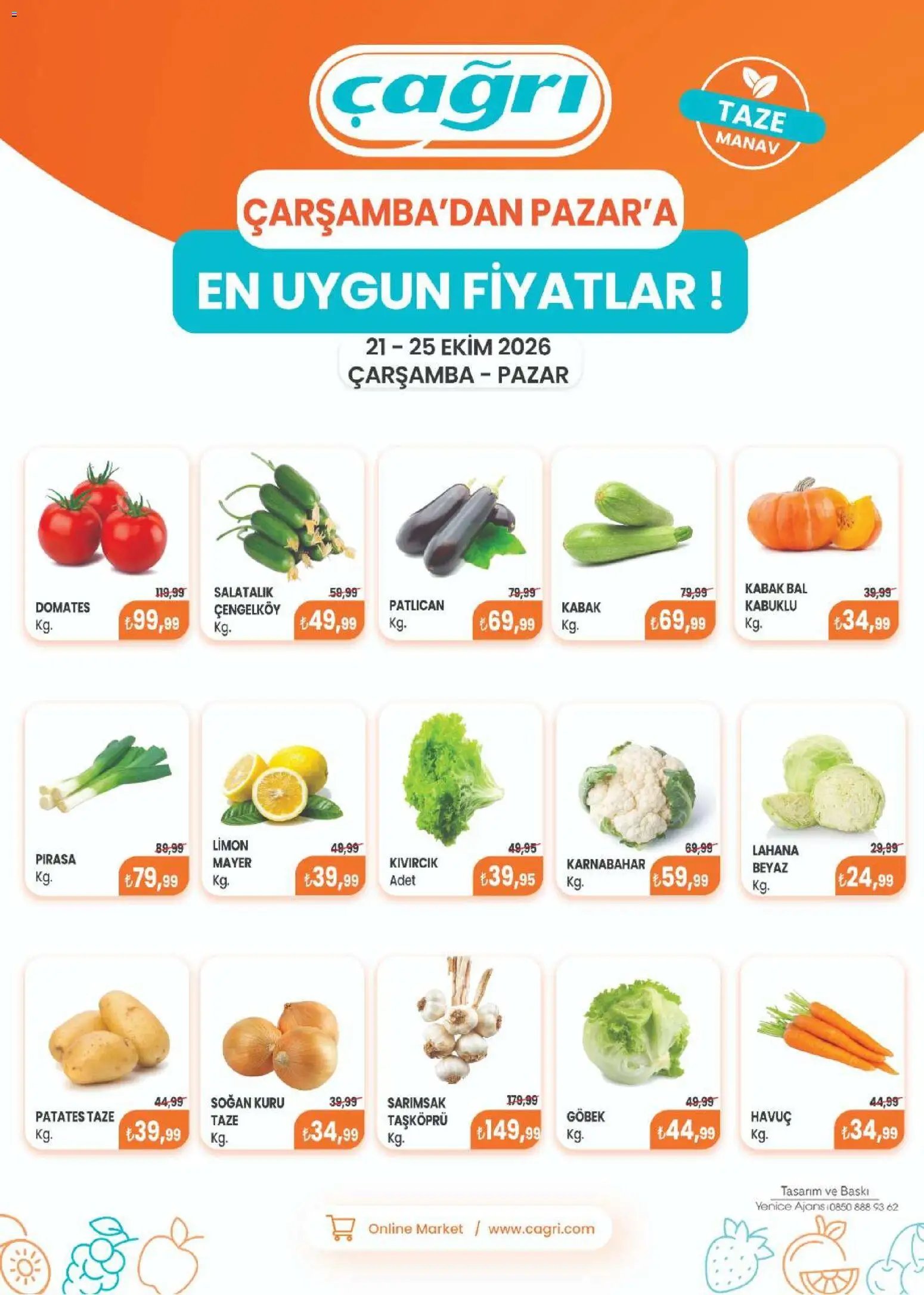 Çağrı Market - Manav Katalog
