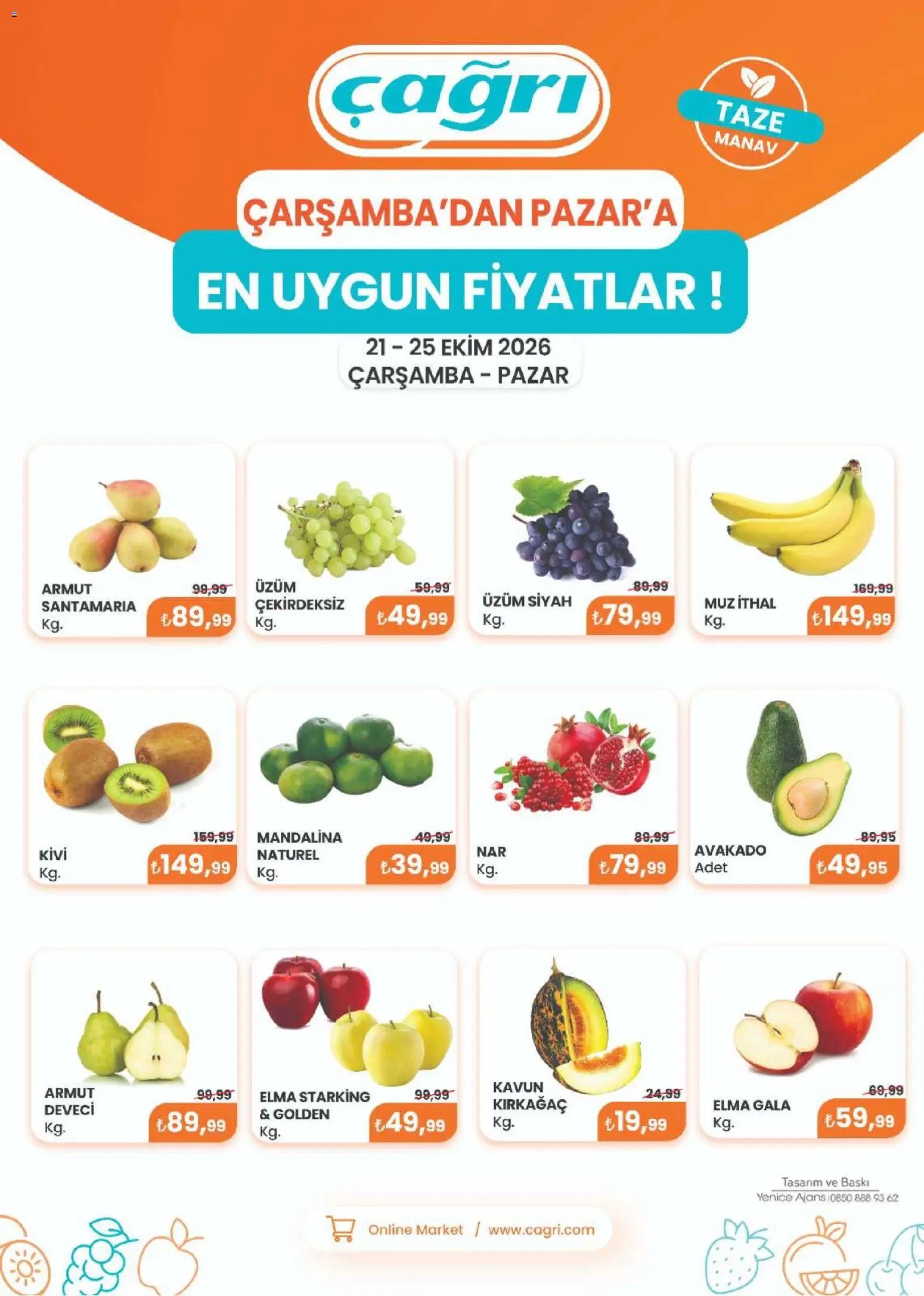Çağrı Market - Manav Katalog