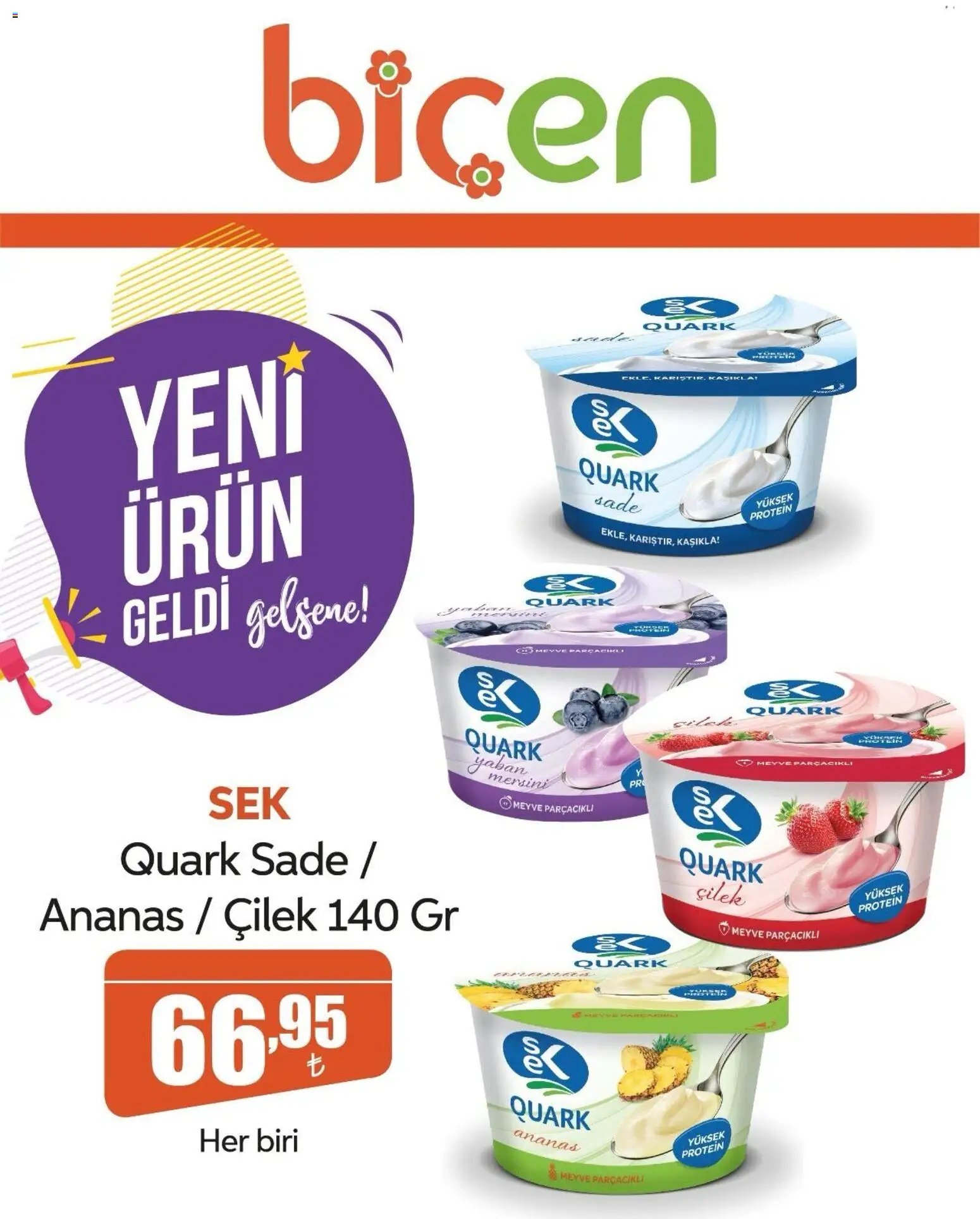 Biçen Market - Yeni ürün geldi