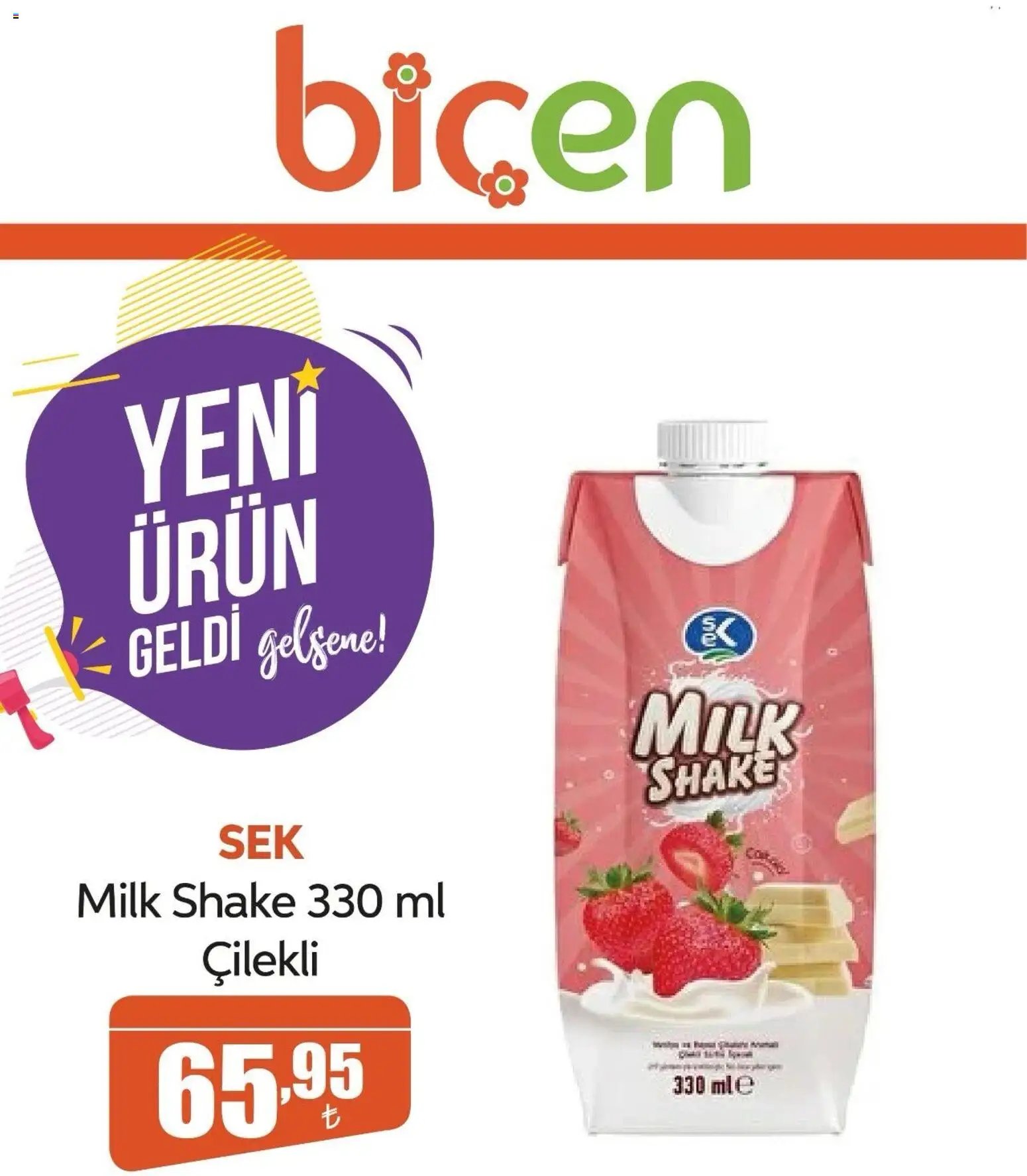 Biçen Market - Yeni ürün geldi