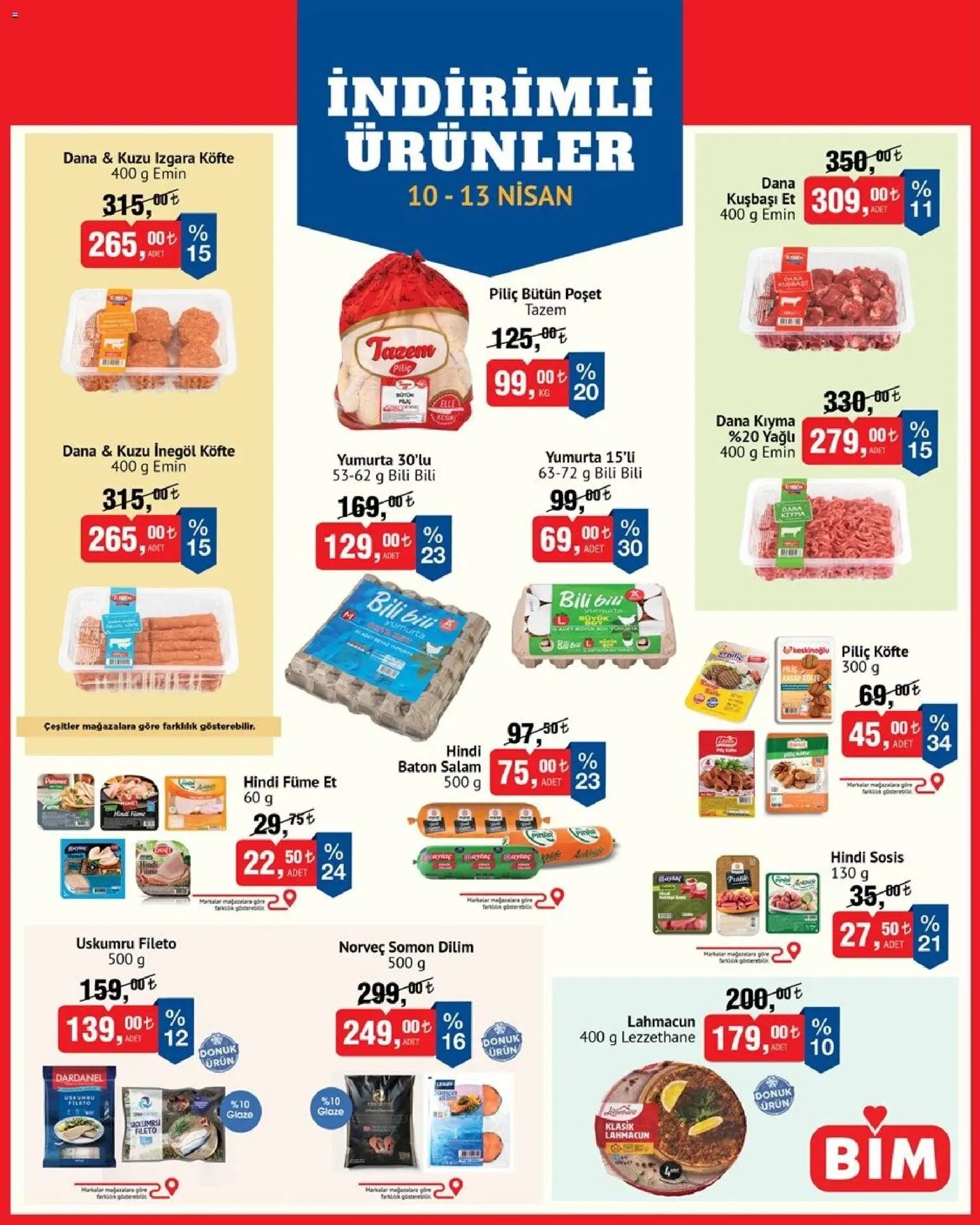 BİM - İndirimli Ürünler