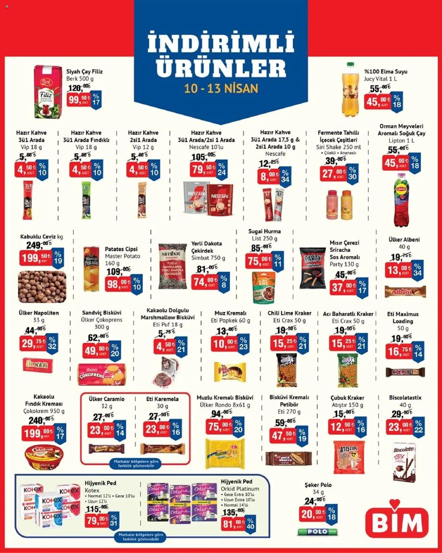 BİM - İndirimli Ürünler