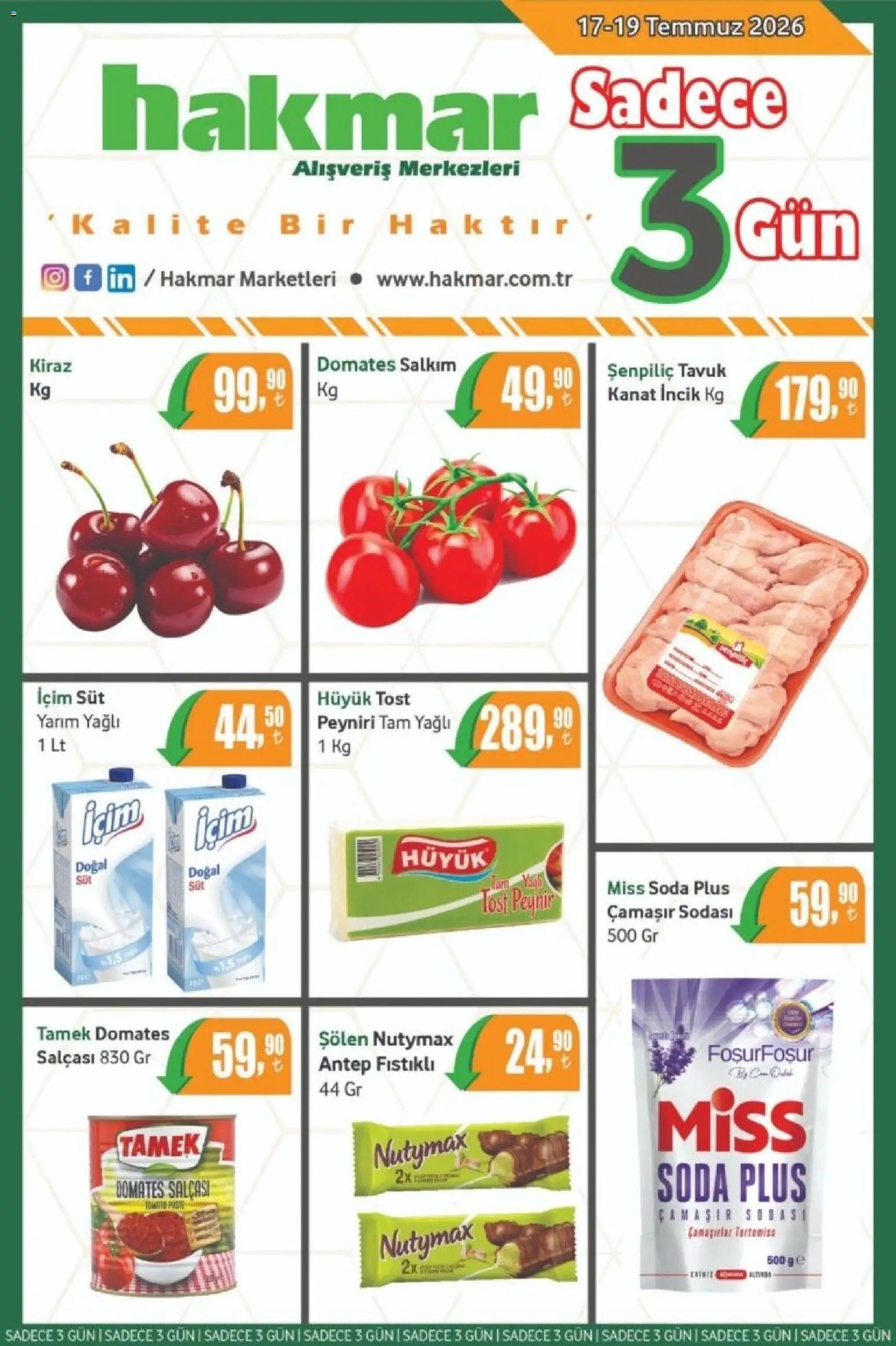 Hakmar - Katalog Sadece 3 Gün