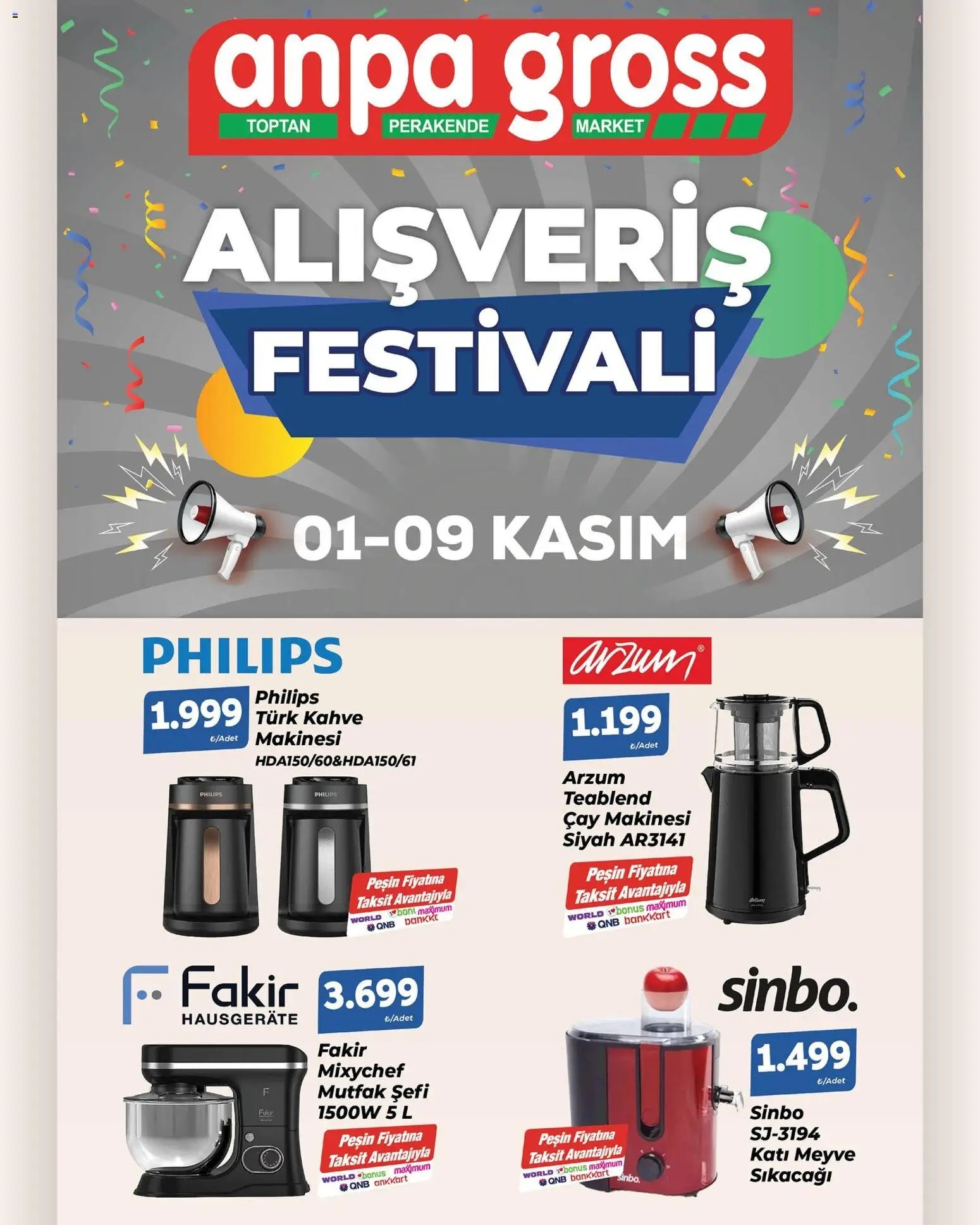 Anpa Gross Alışveriş Festivali
