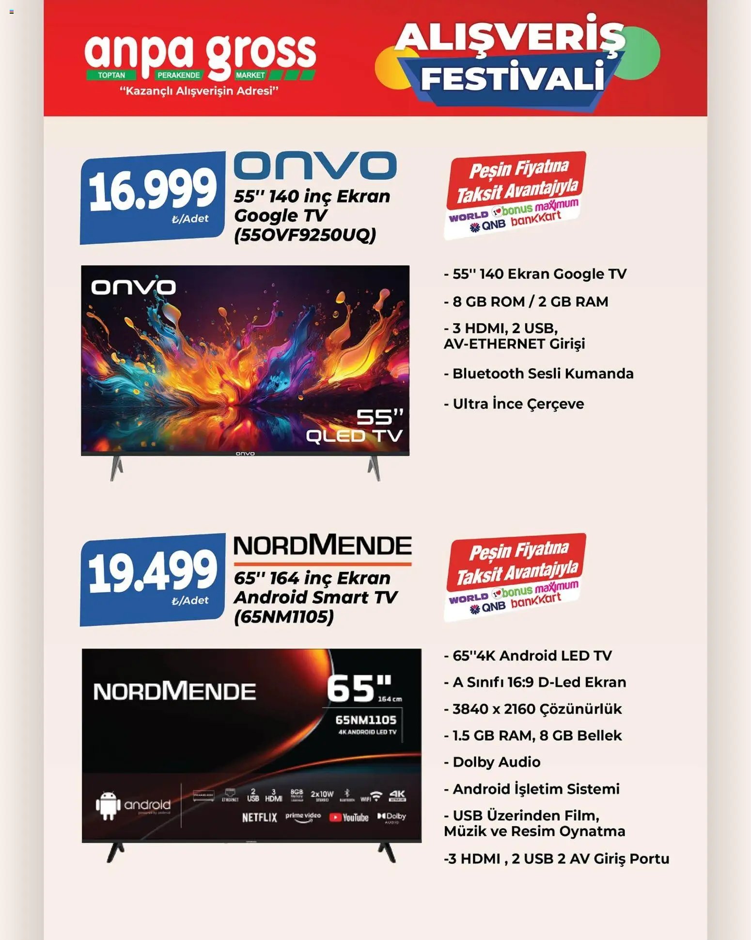 Anpa Gross Alışveriş Festivali