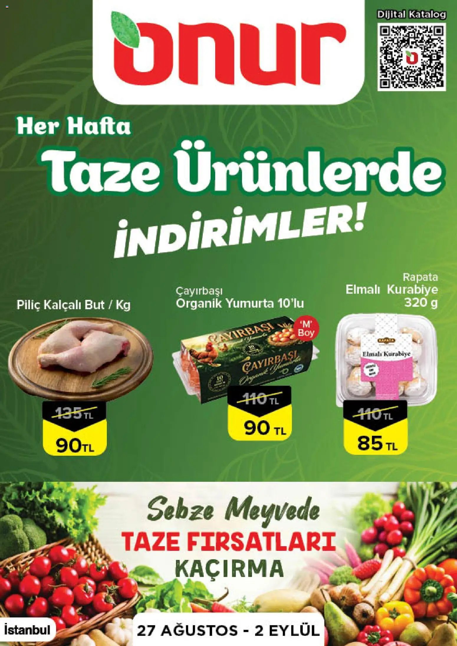 Onur Market - Taze Ürünlerde İndirimler