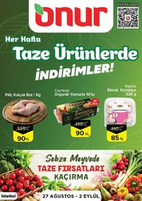 Onur Market - Taze Ürünlerde İndirimler