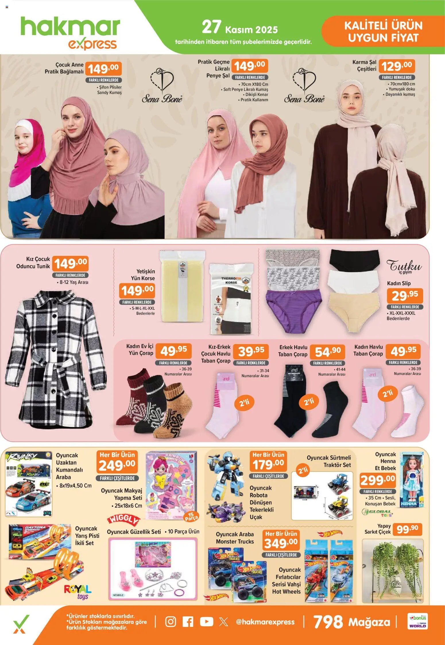 Hakmar Express Perşembe Aktüel Ürünler