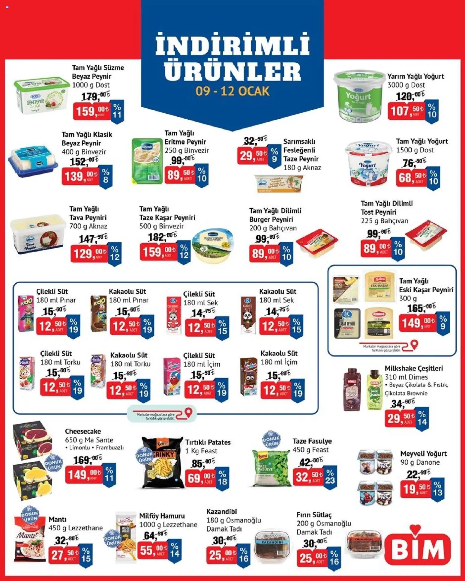 BİM İndirimli Ürünler