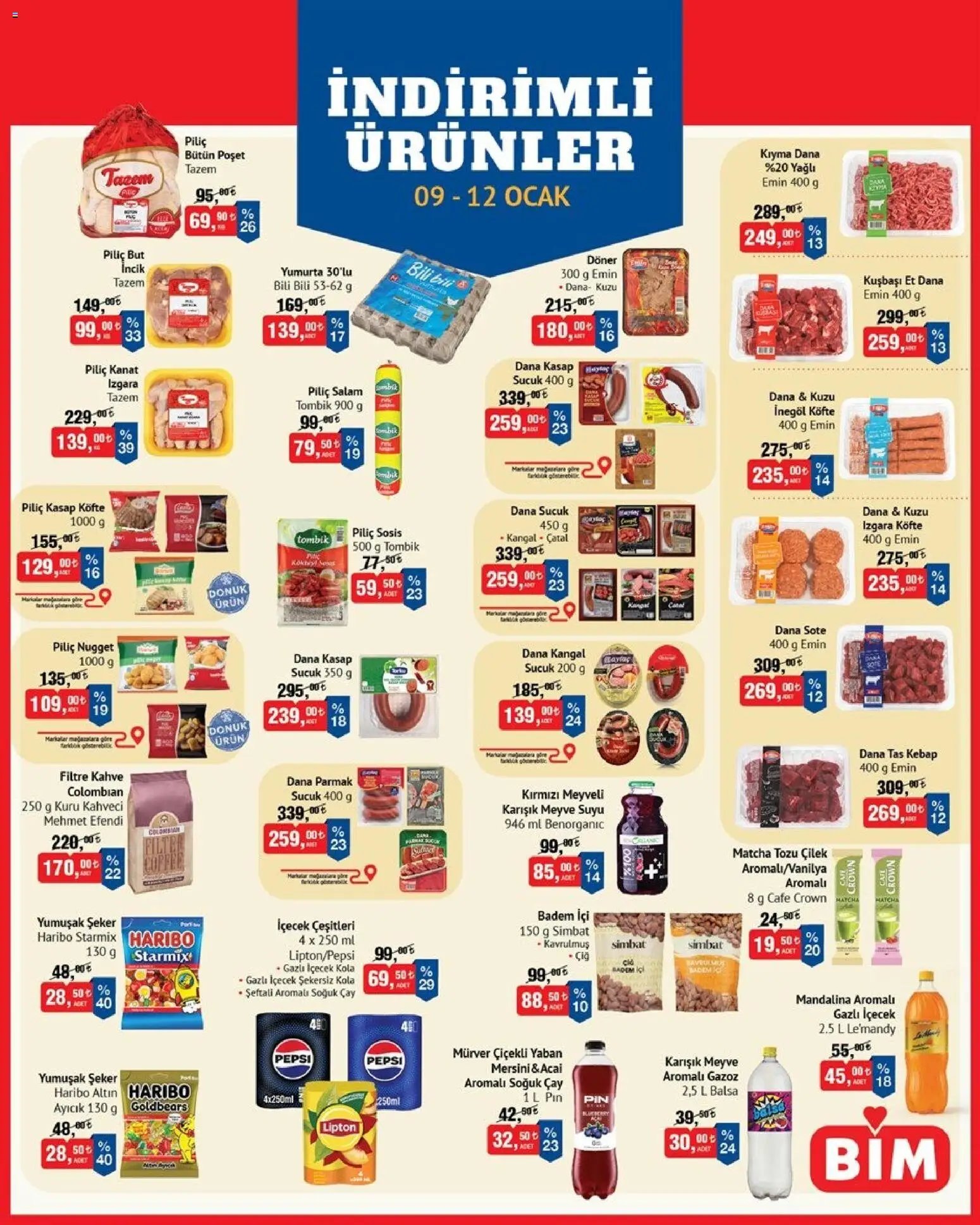 BİM İndirimli Ürünler