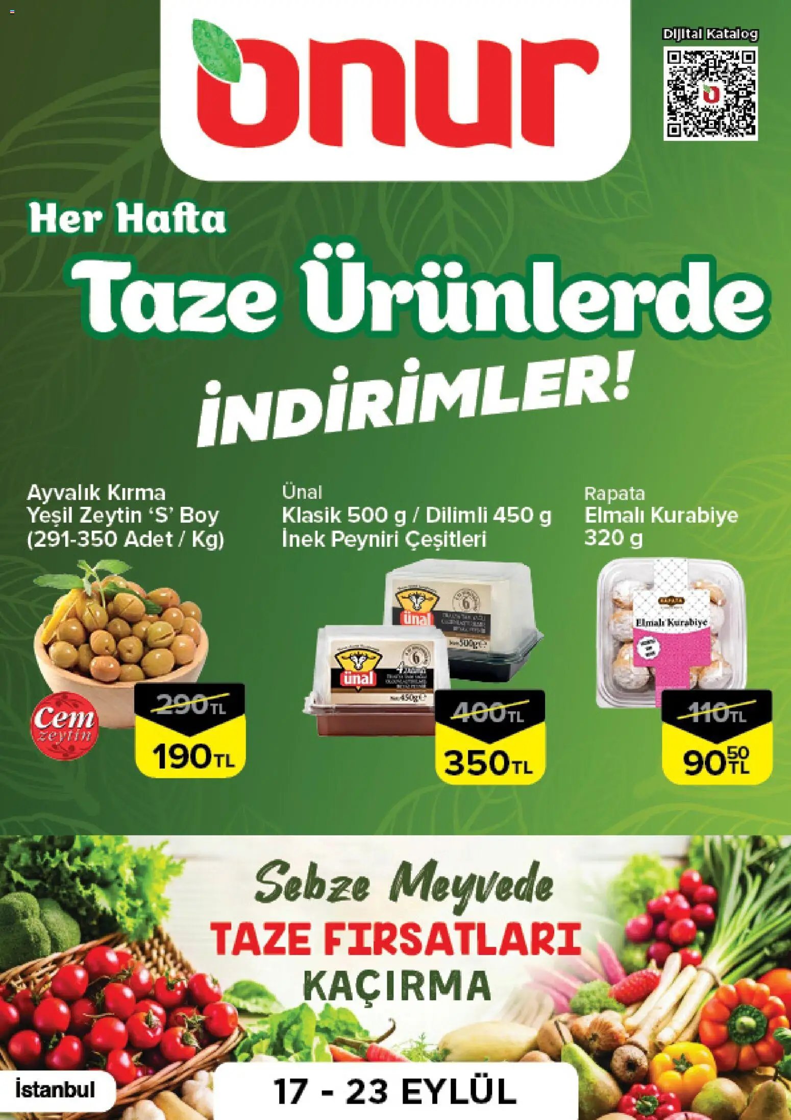 Onur Market - Taze Ürünlerde İndirimler