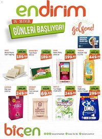 Biçen Market Endirim Föyü