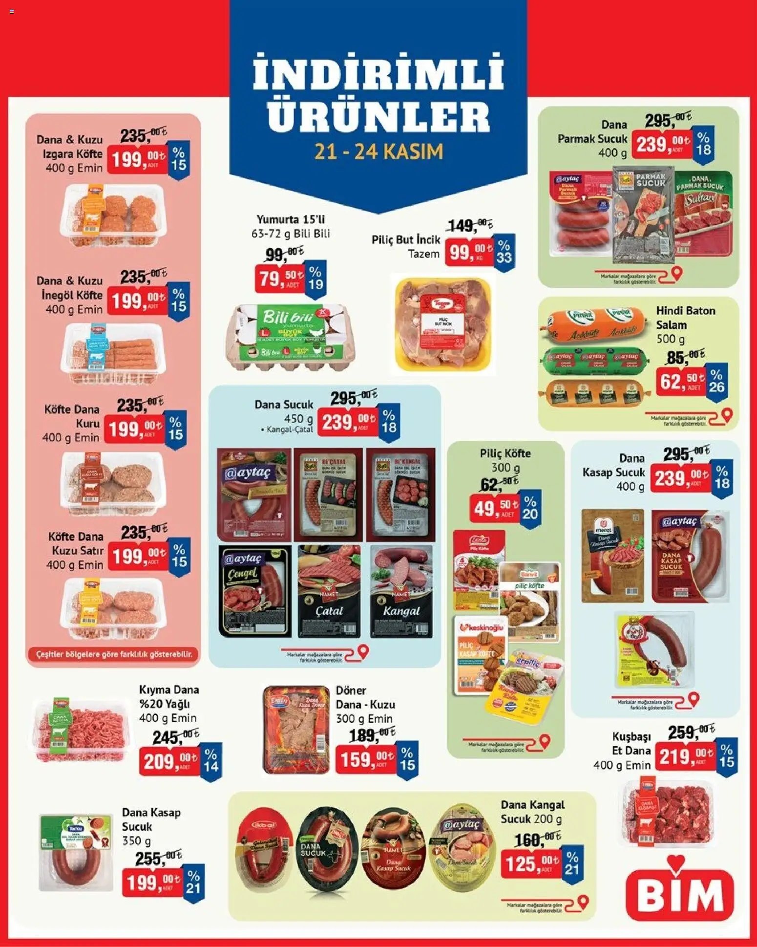 BİM İndirimli Ürünler