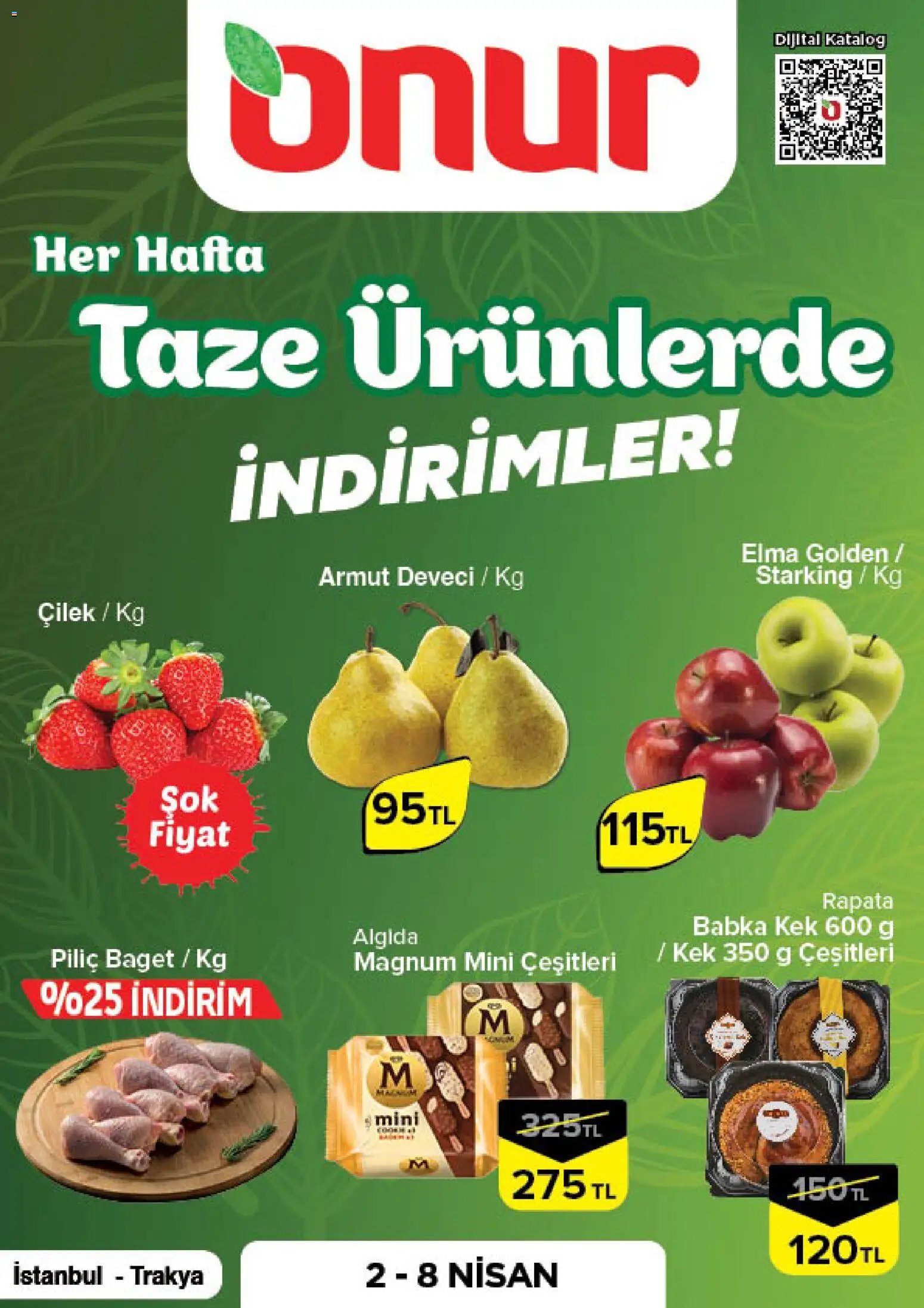 Onur Market - Taze Ürünlerde İndirimler - İstanbul & Trakya