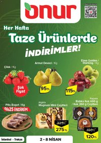 Onur Market - Taze Ürünlerde İndirimler - İstanbul & Trakya