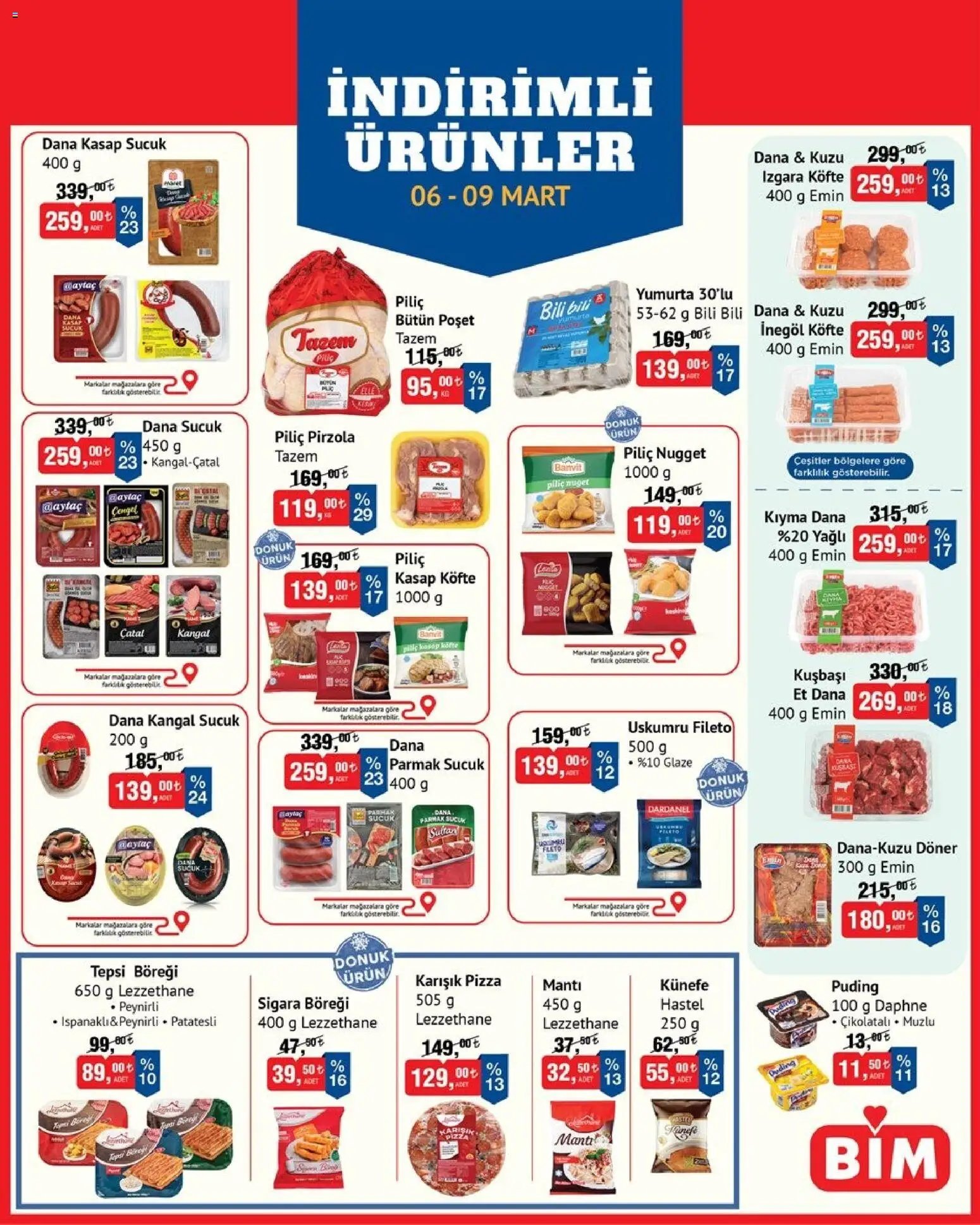 BİM - İndirimli Ürünler