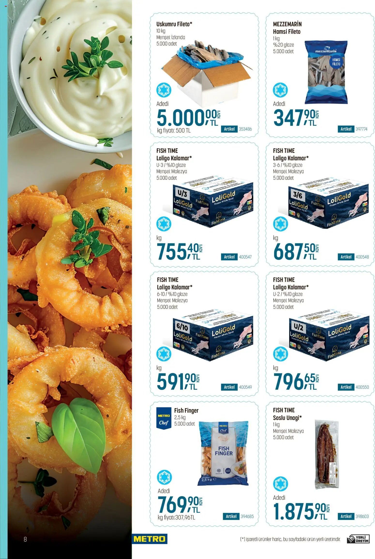 Metro - Balık Restoranları