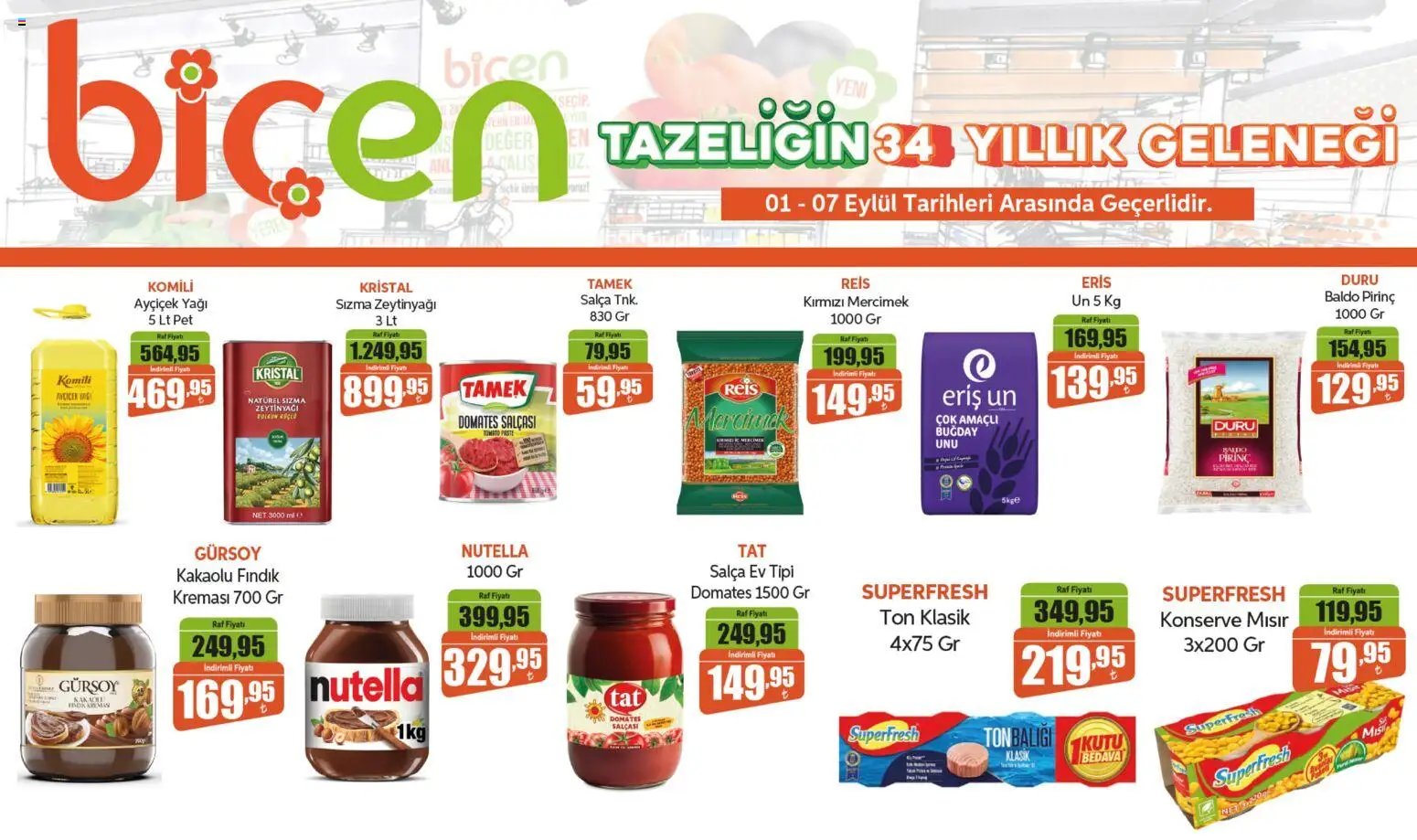 Biçen Market Katalog