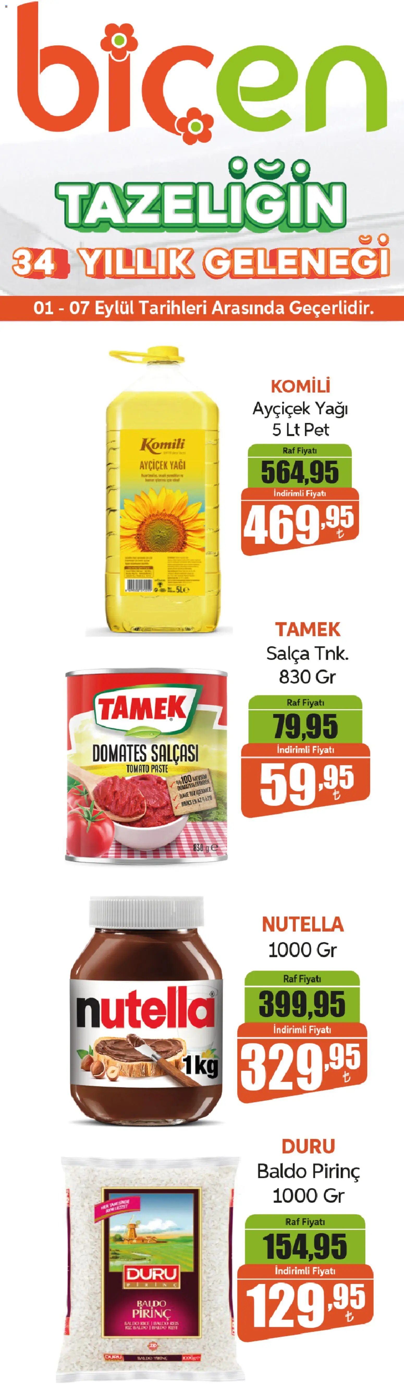 Biçen Market Katalog