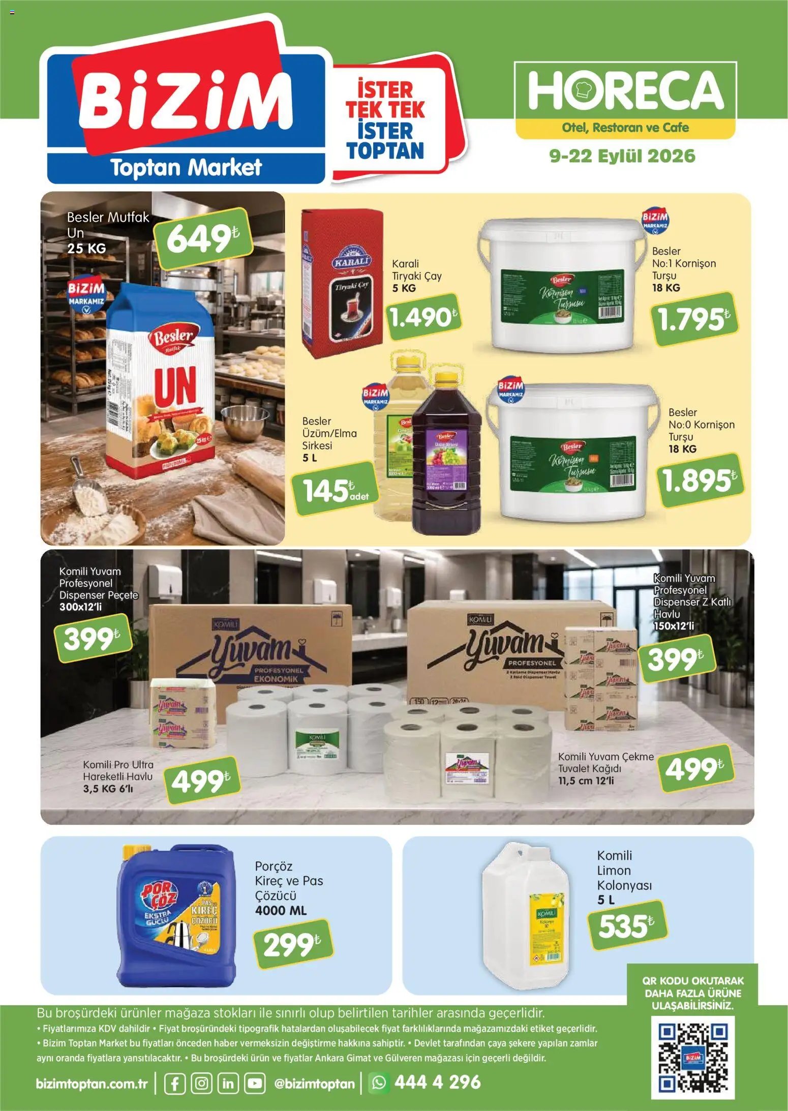 Bizim Toptan - Horeca kataloğu