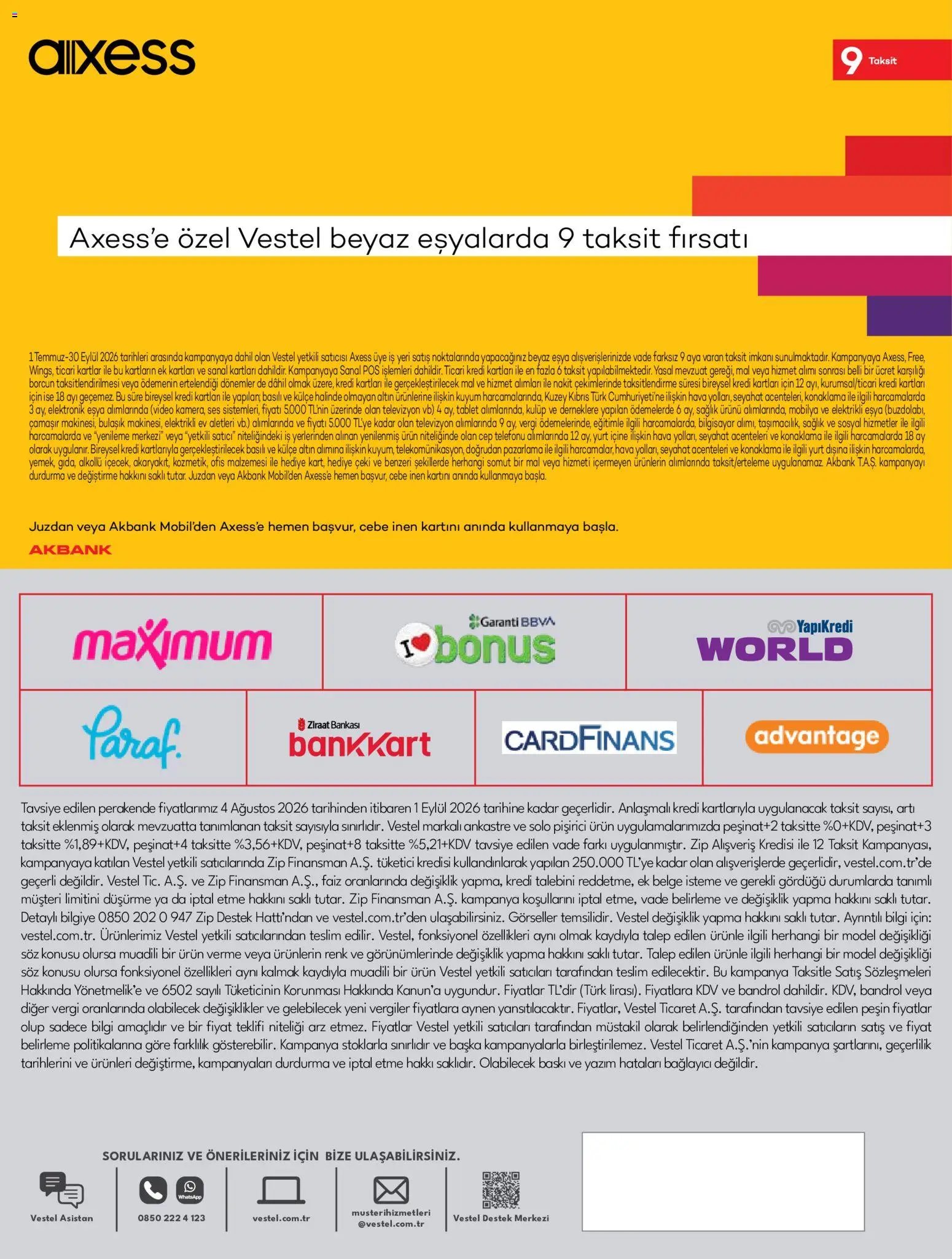 Vestel - Ankastre Ürünler