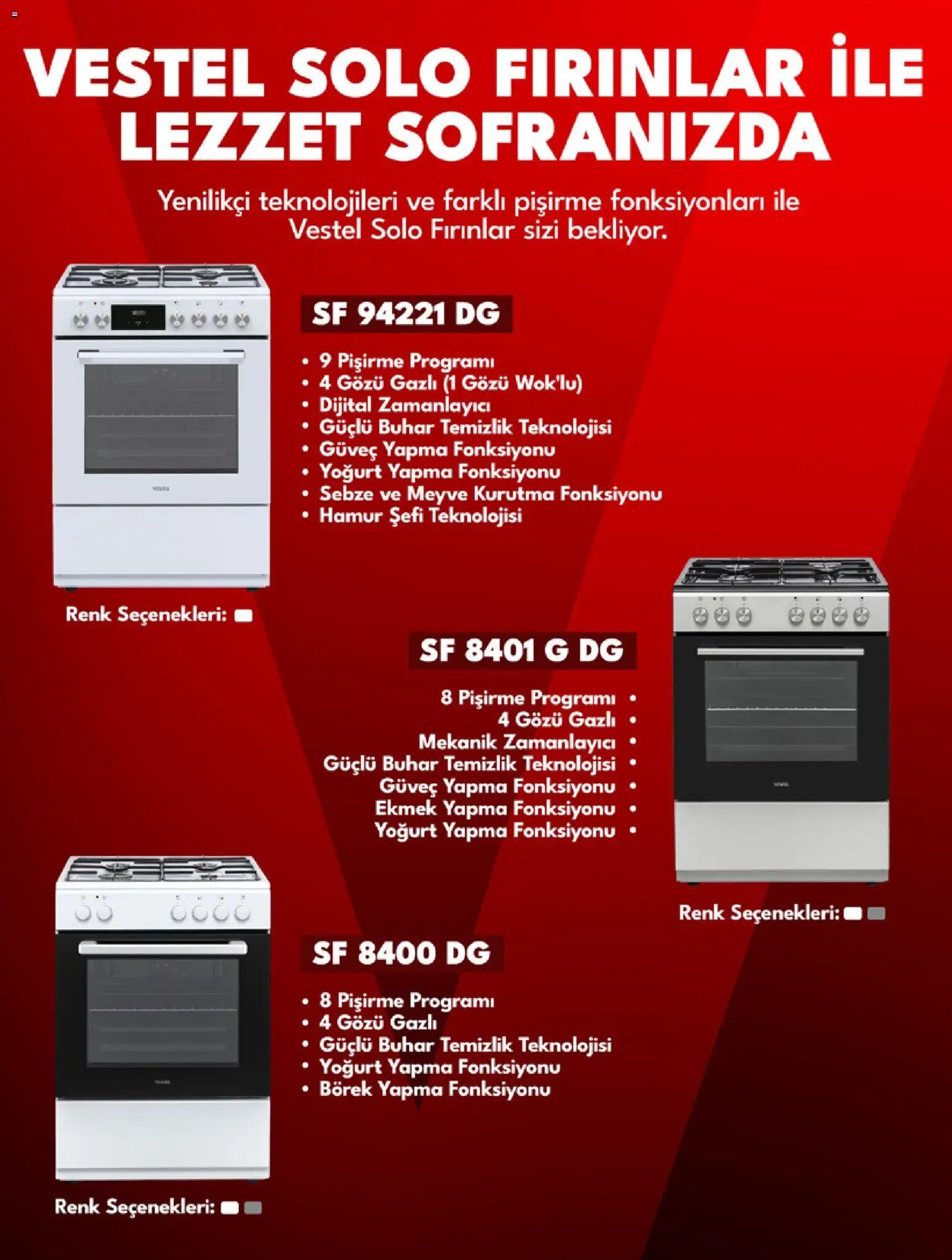 Vestel - Ankastre Ürünler