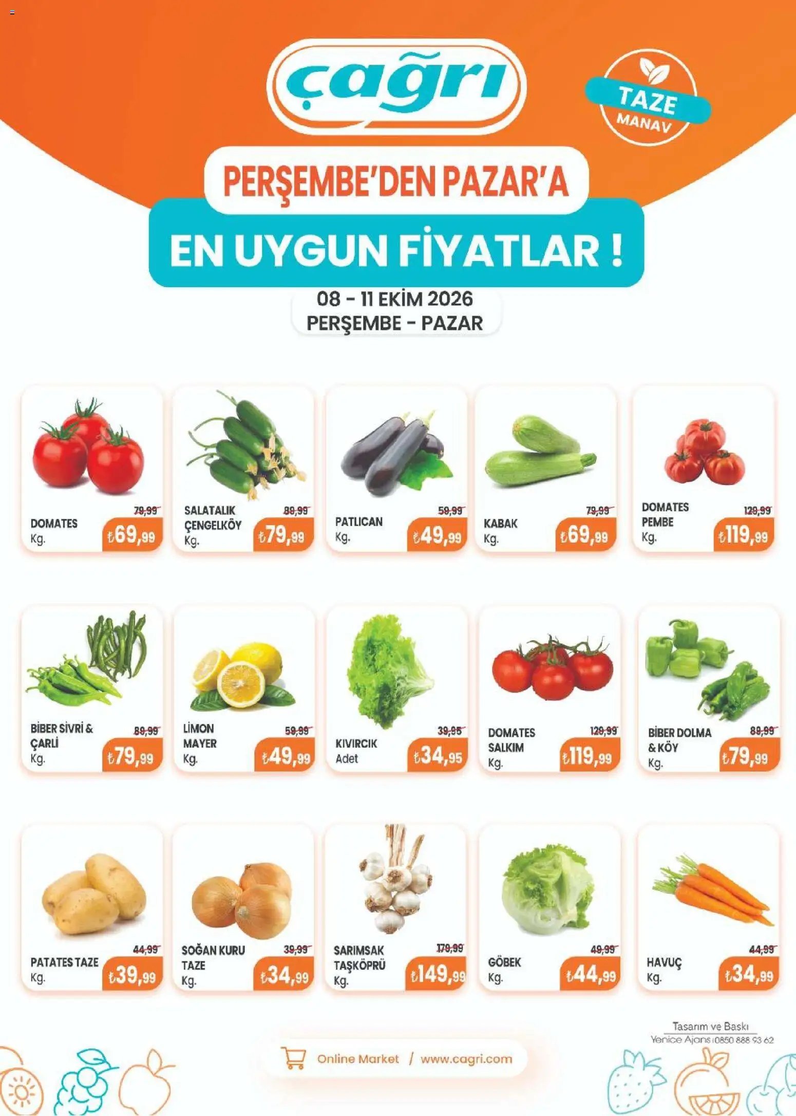 Çağrı Market - Manav Katalog