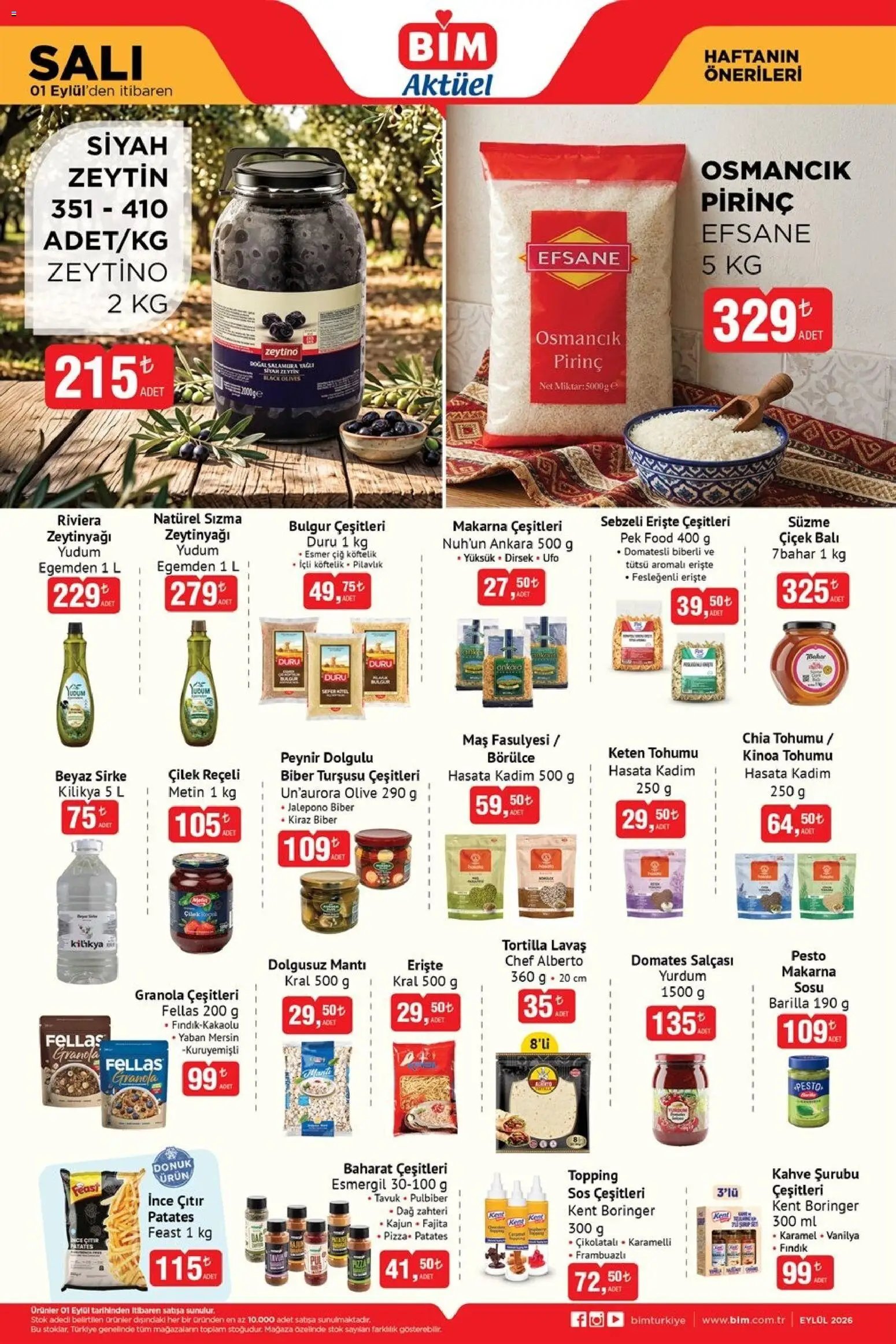 BİM - Katalog Salı