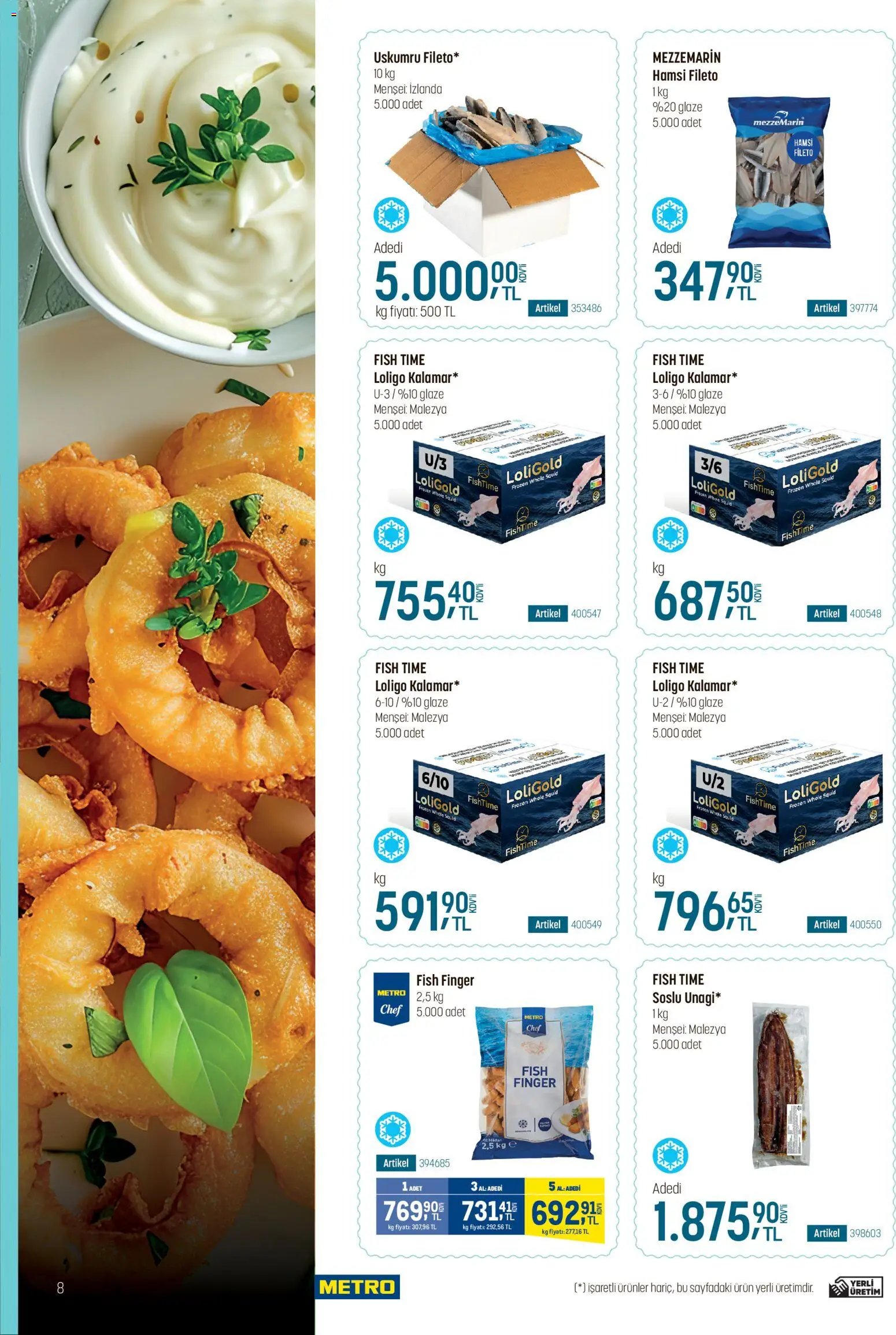 Metro - Balık Restoranları