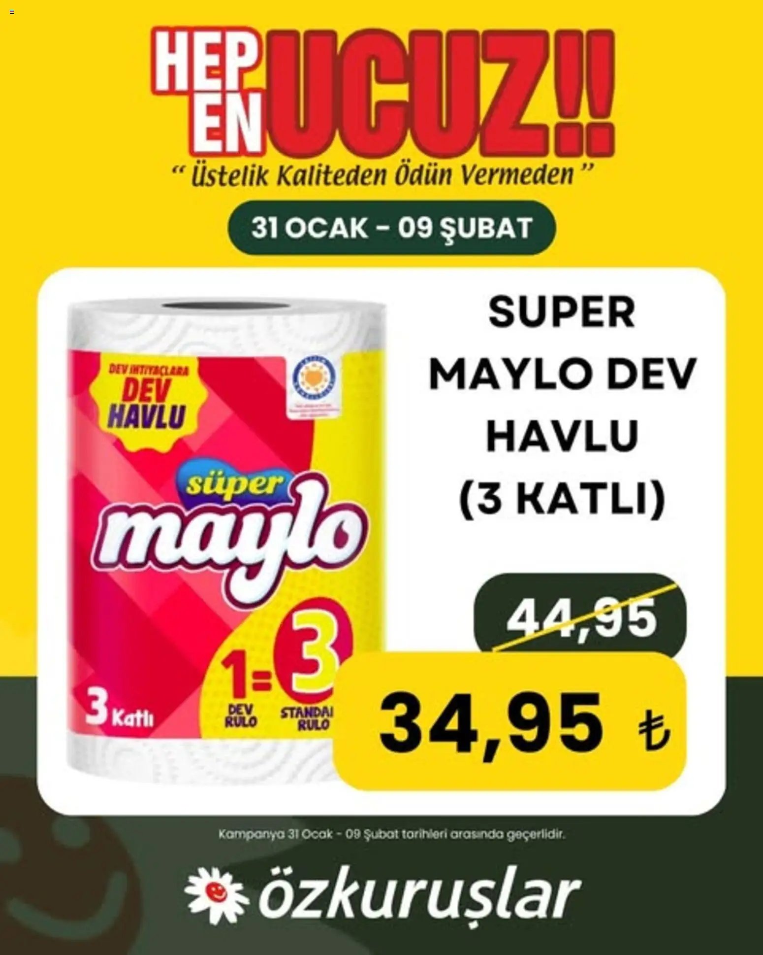 Özkuruşlar İndirim