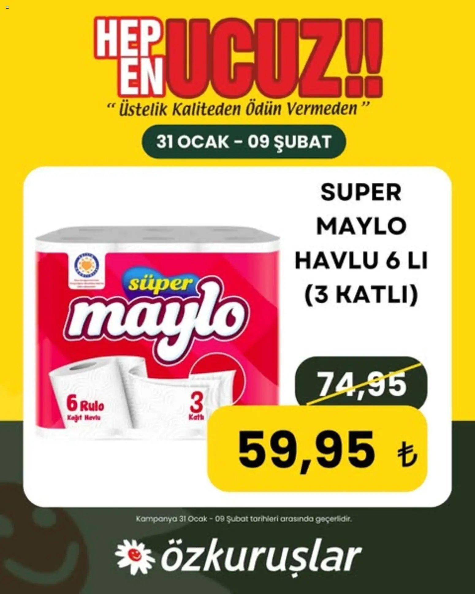 Özkuruşlar İndirim