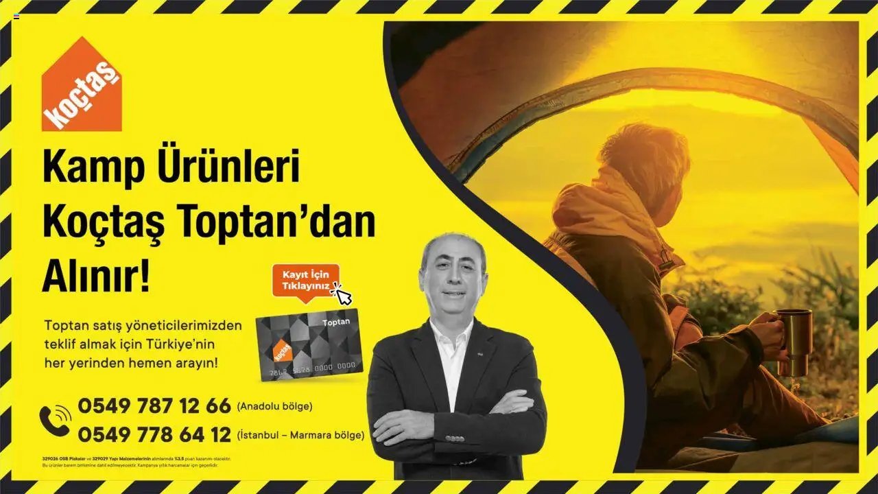 Koçtaş Kamp Ürünleri