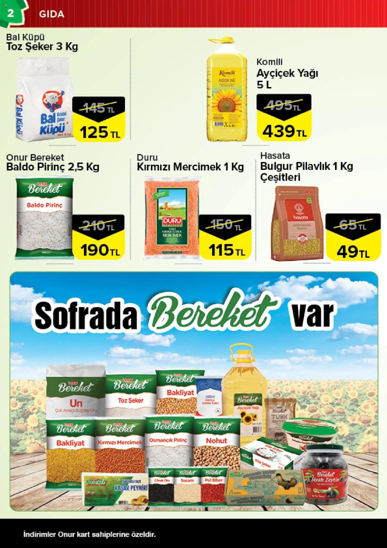 Onur Market Katalog