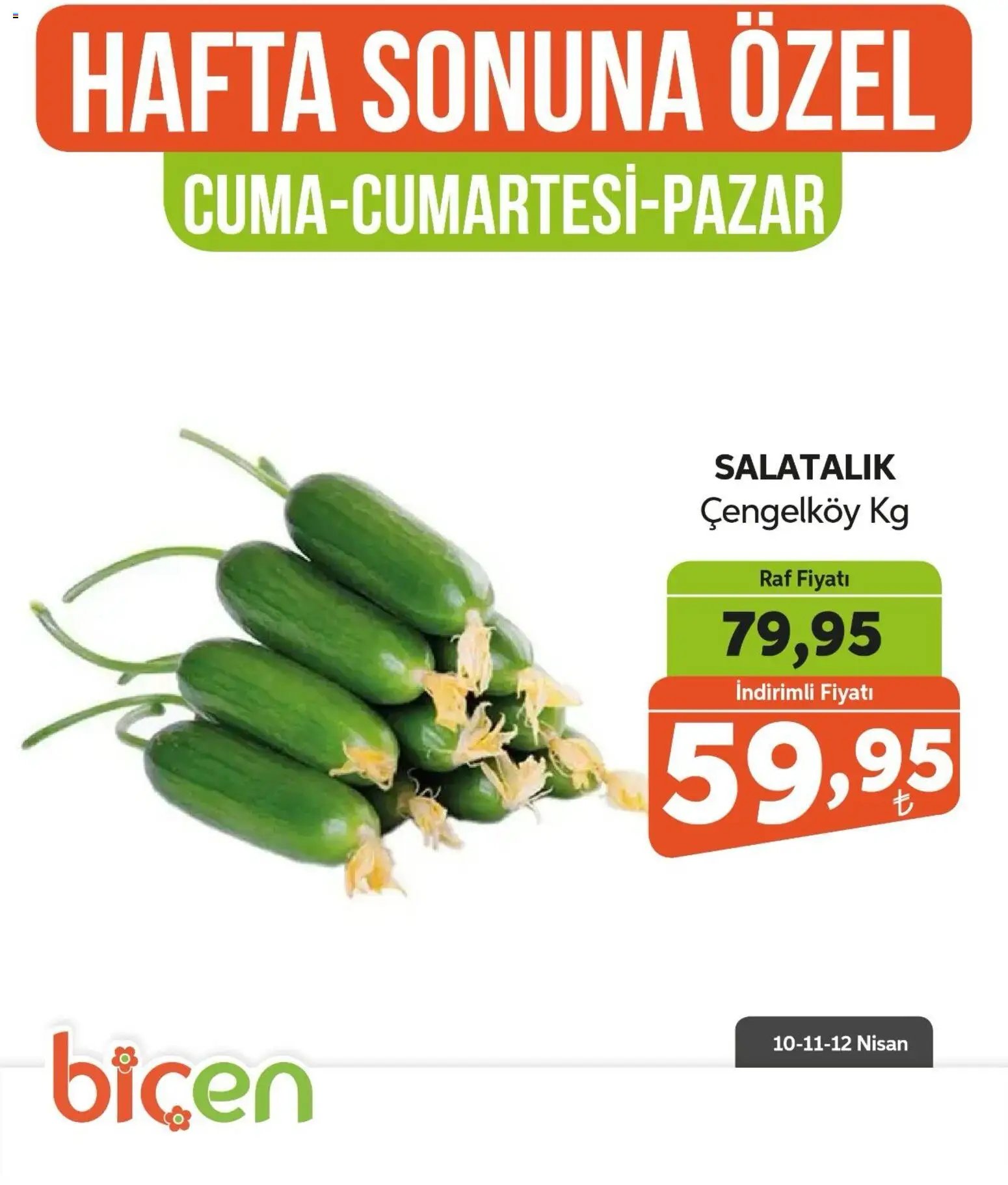 Biçen Market - Hafta Sonuna Özel
