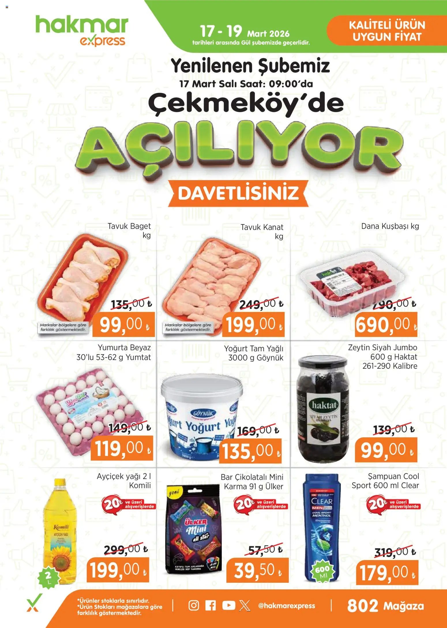 Hakmar Express - Açılış Mağazalarımız