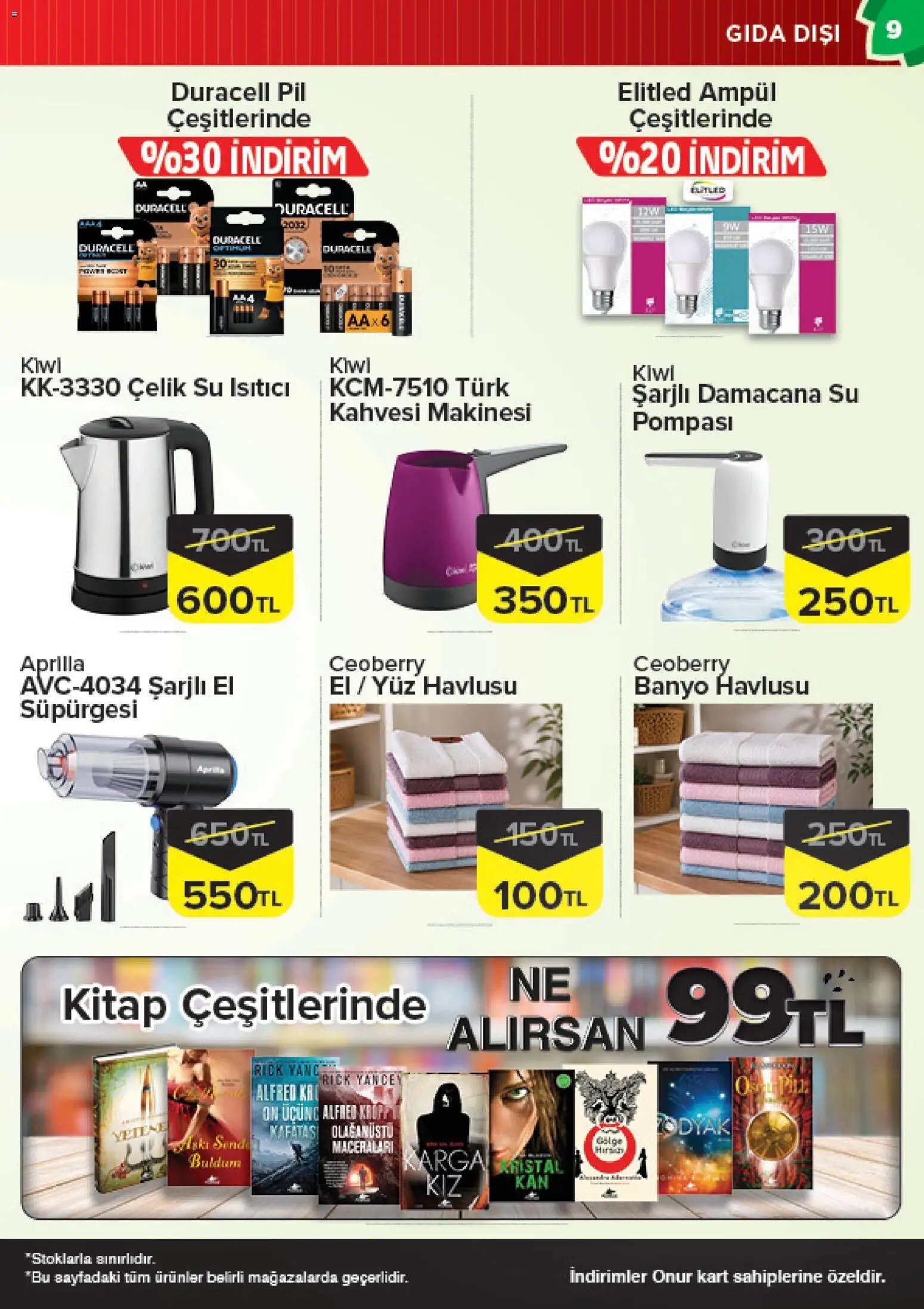 Onur Market Katalog Trakya
