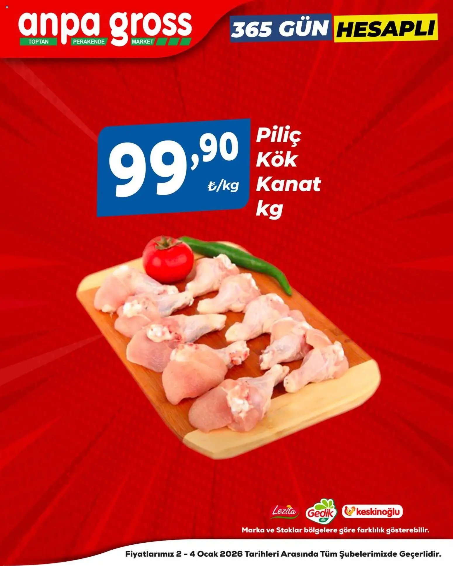 Anpa Gross Piliçte Tazelik